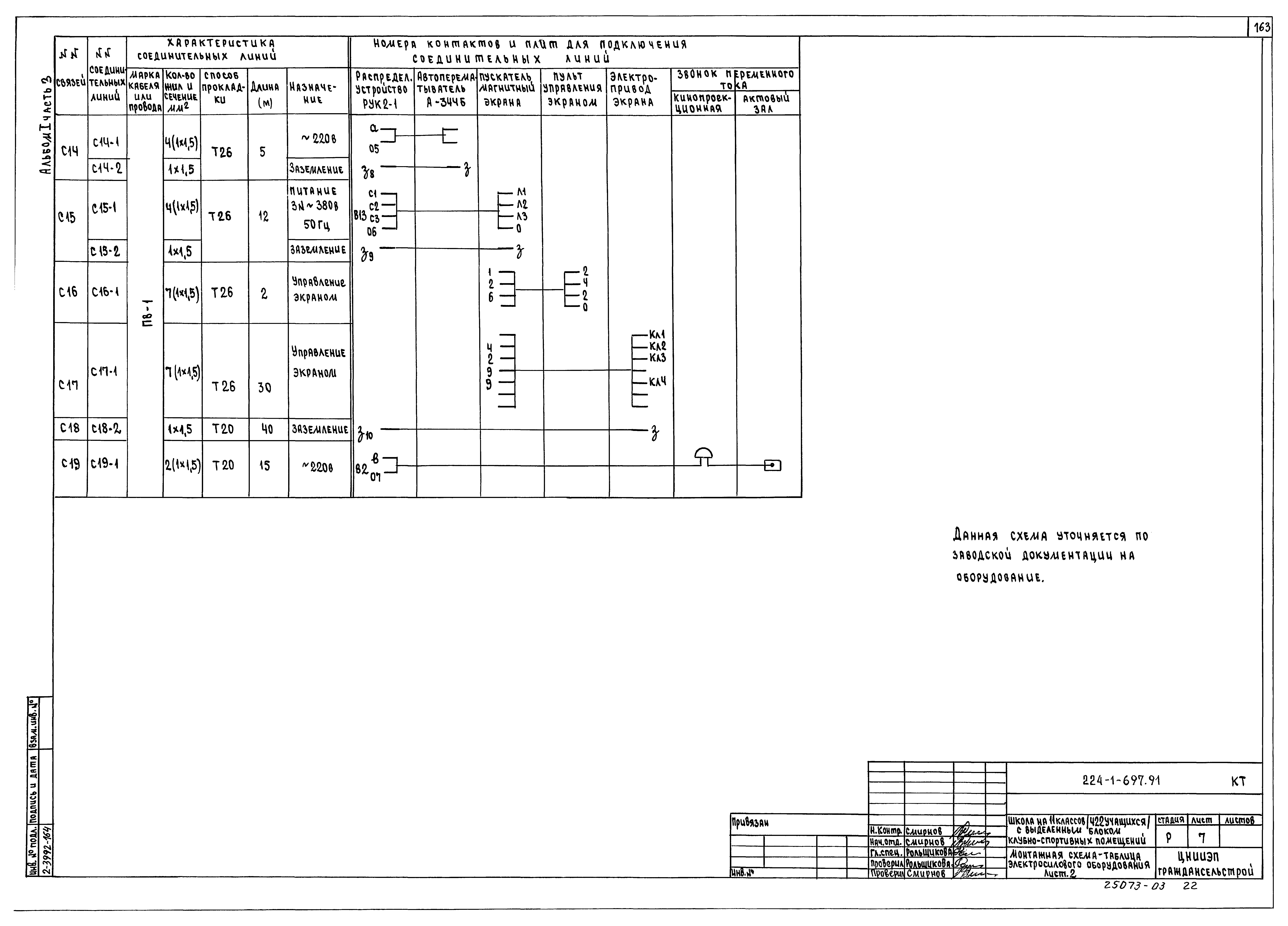 Типовой проект 224-1-697.91