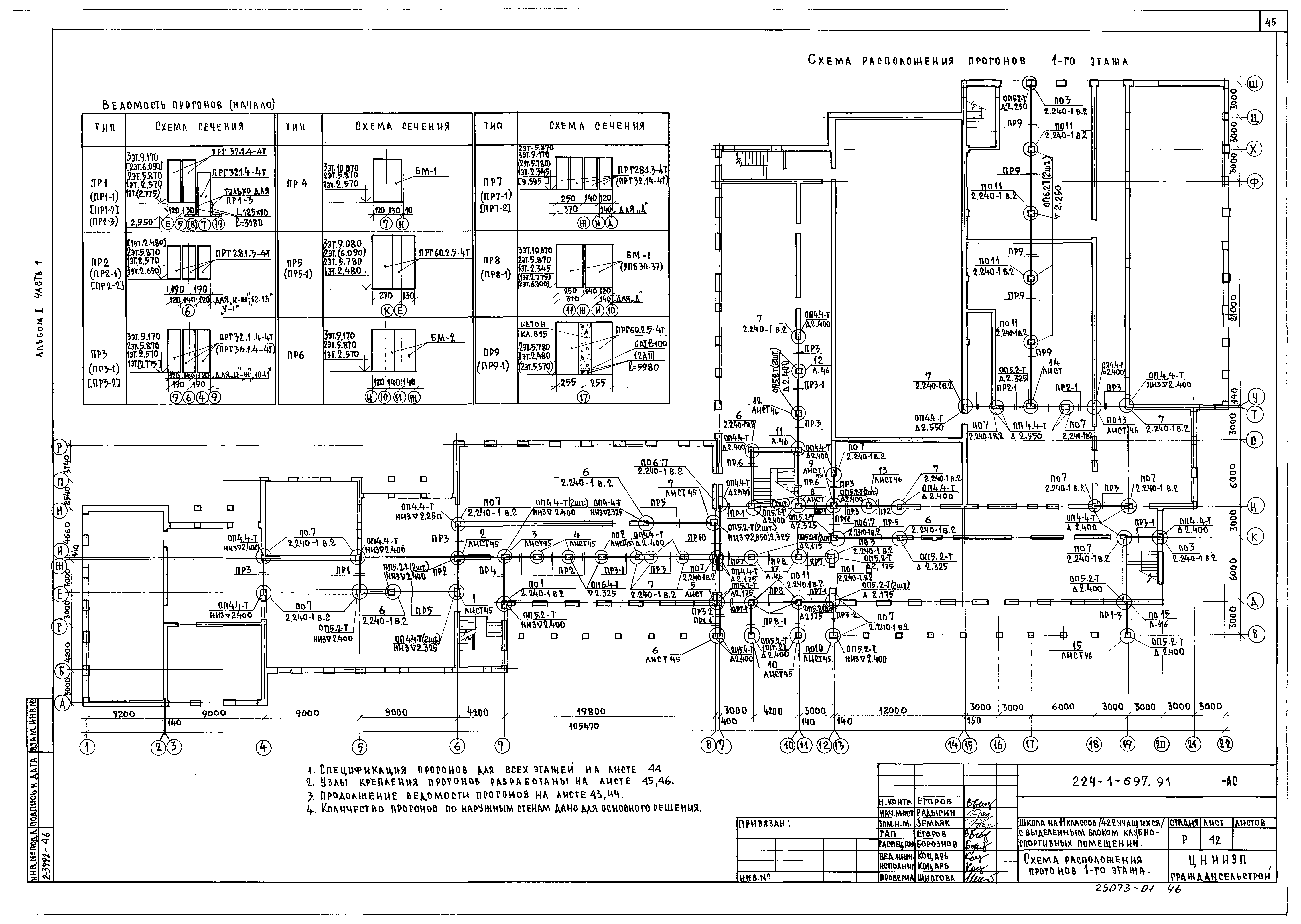 Типовой проект 224-1-697.91
