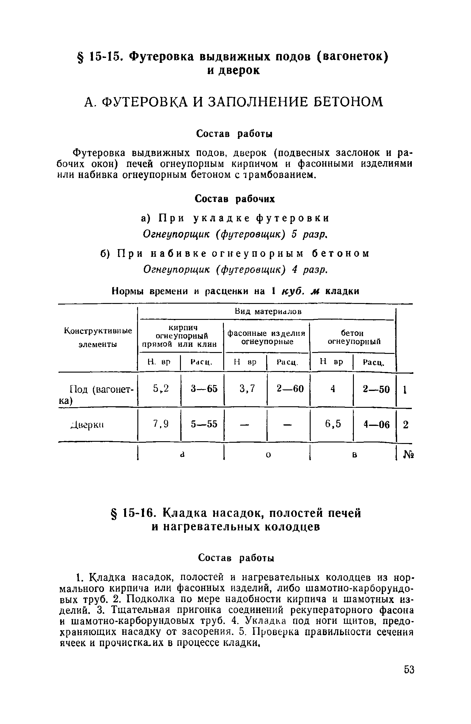 Восемнадцать законов движения тепловых газов внутри печи