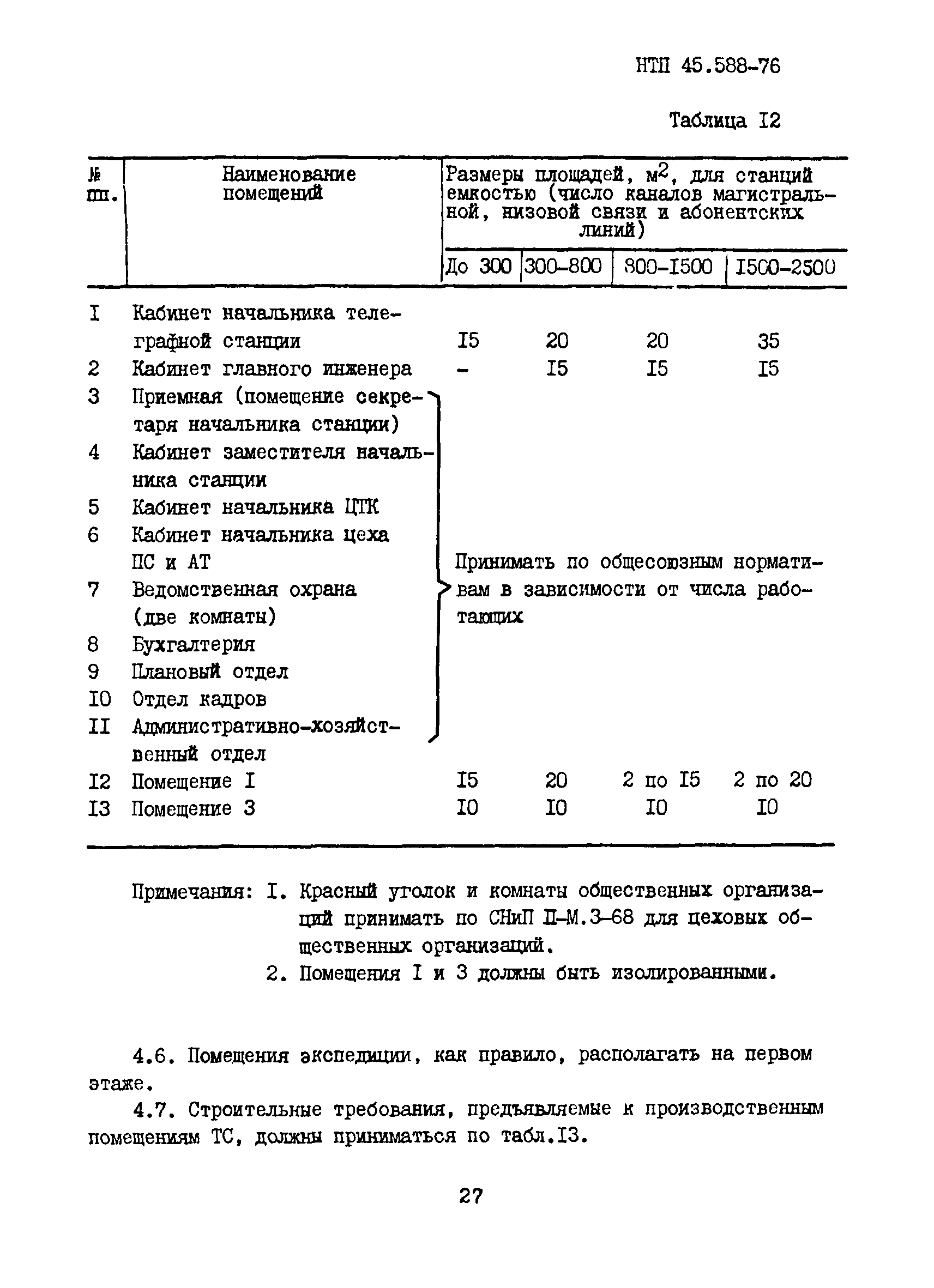 НТП 45.588-76