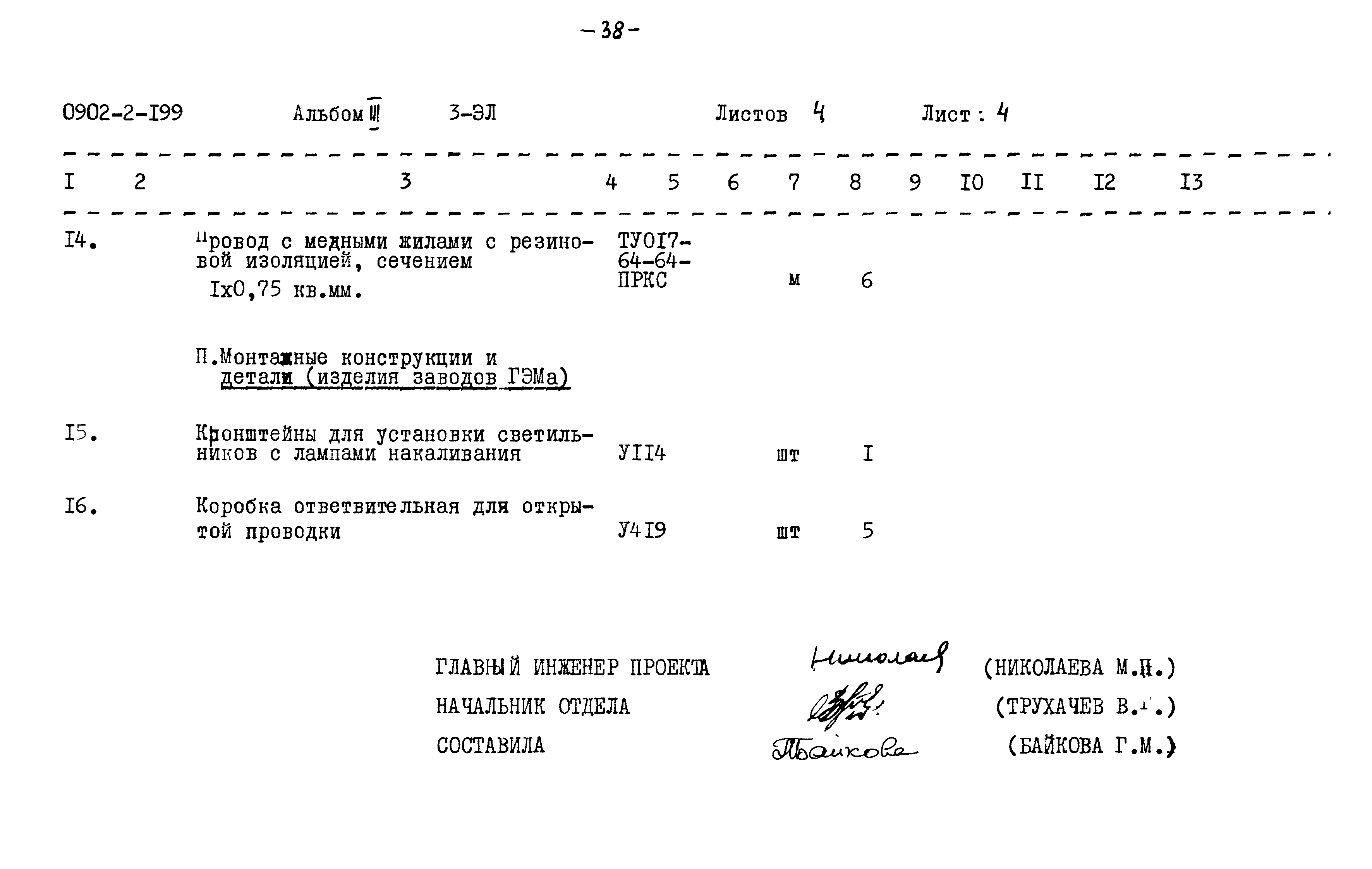 Типовой проект 0902-2-199