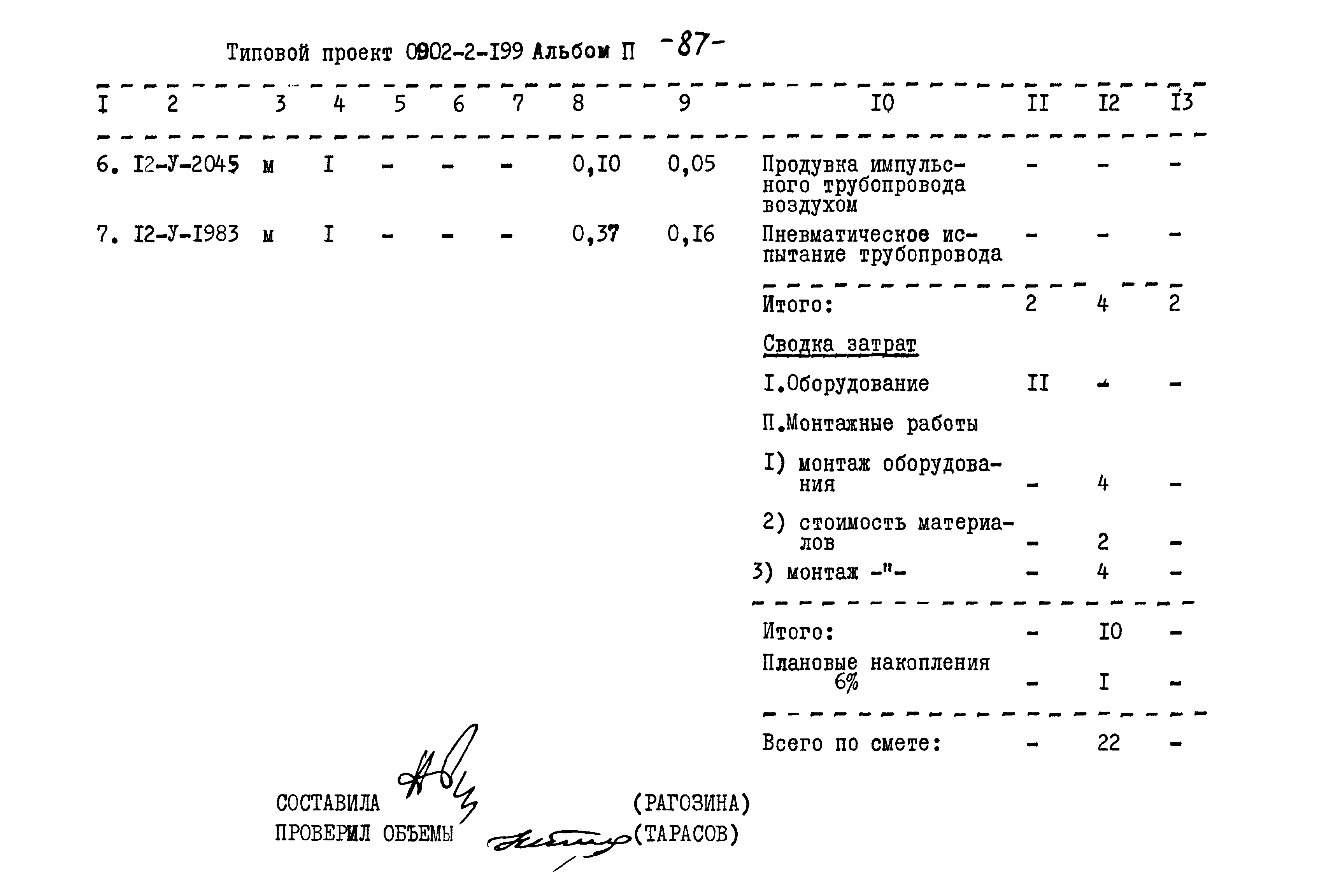 Типовой проект 0902-2-199