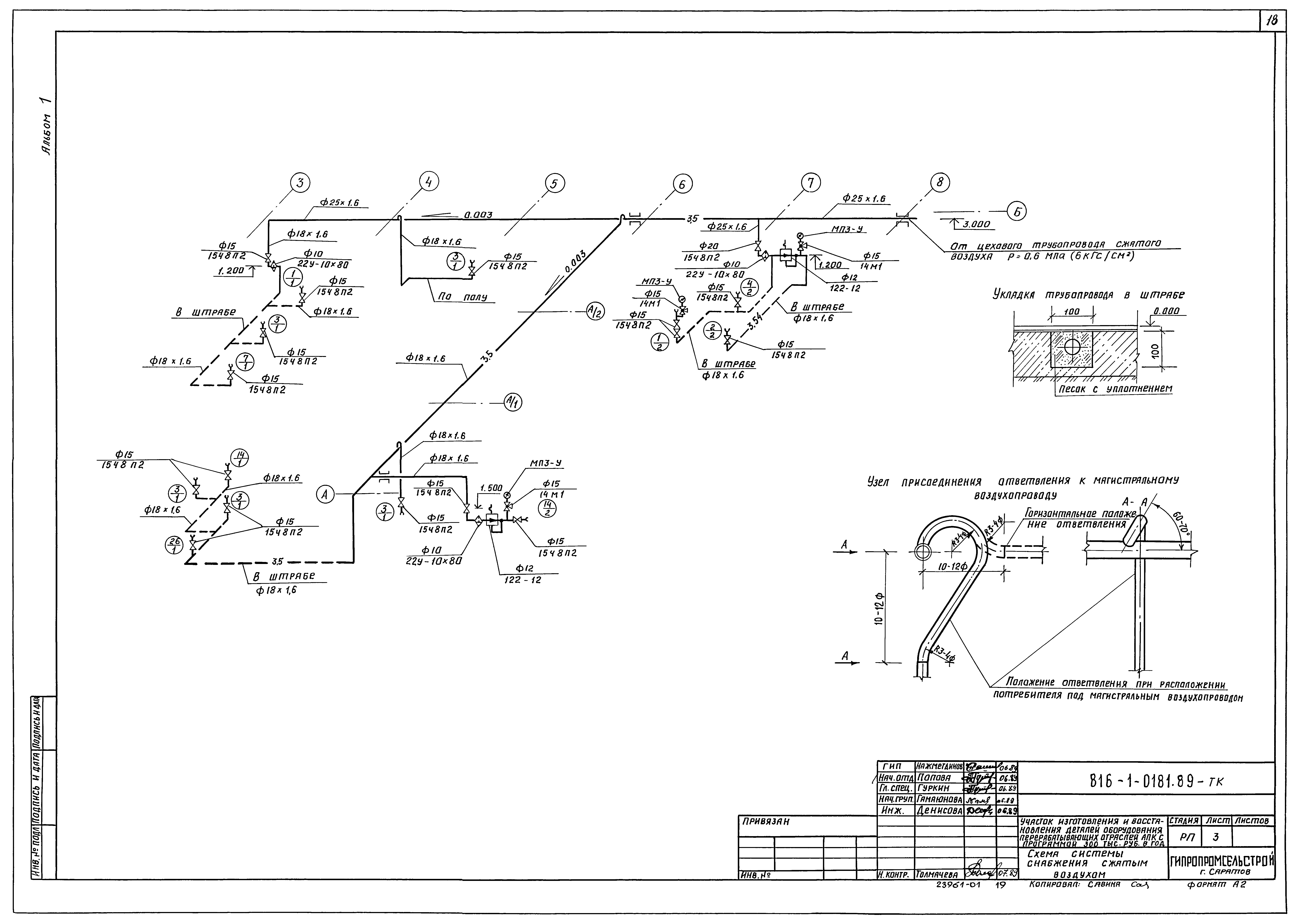 Типовые проектные решения 816-1-0181.89