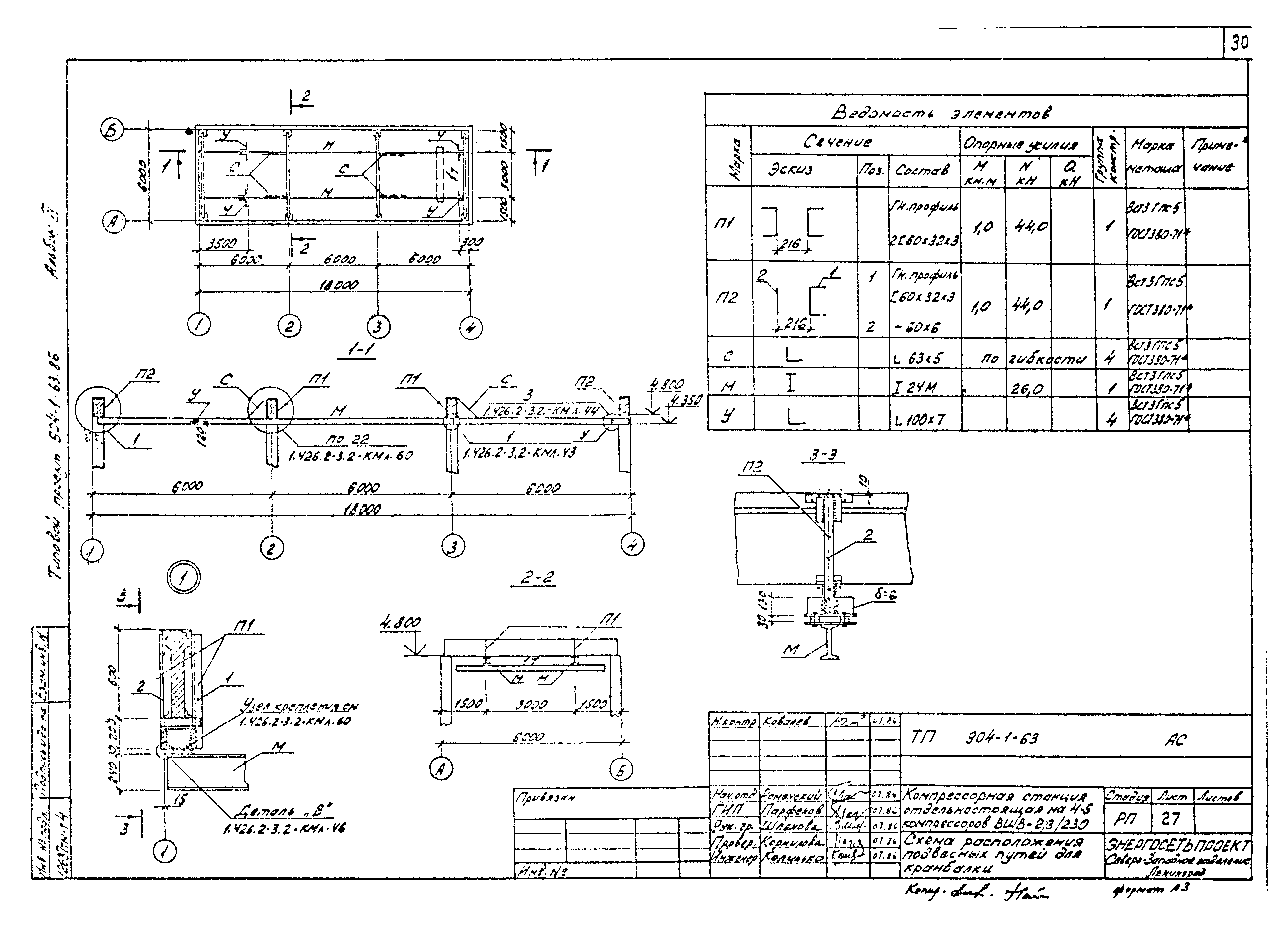 Типовой проект 904-1-63.86