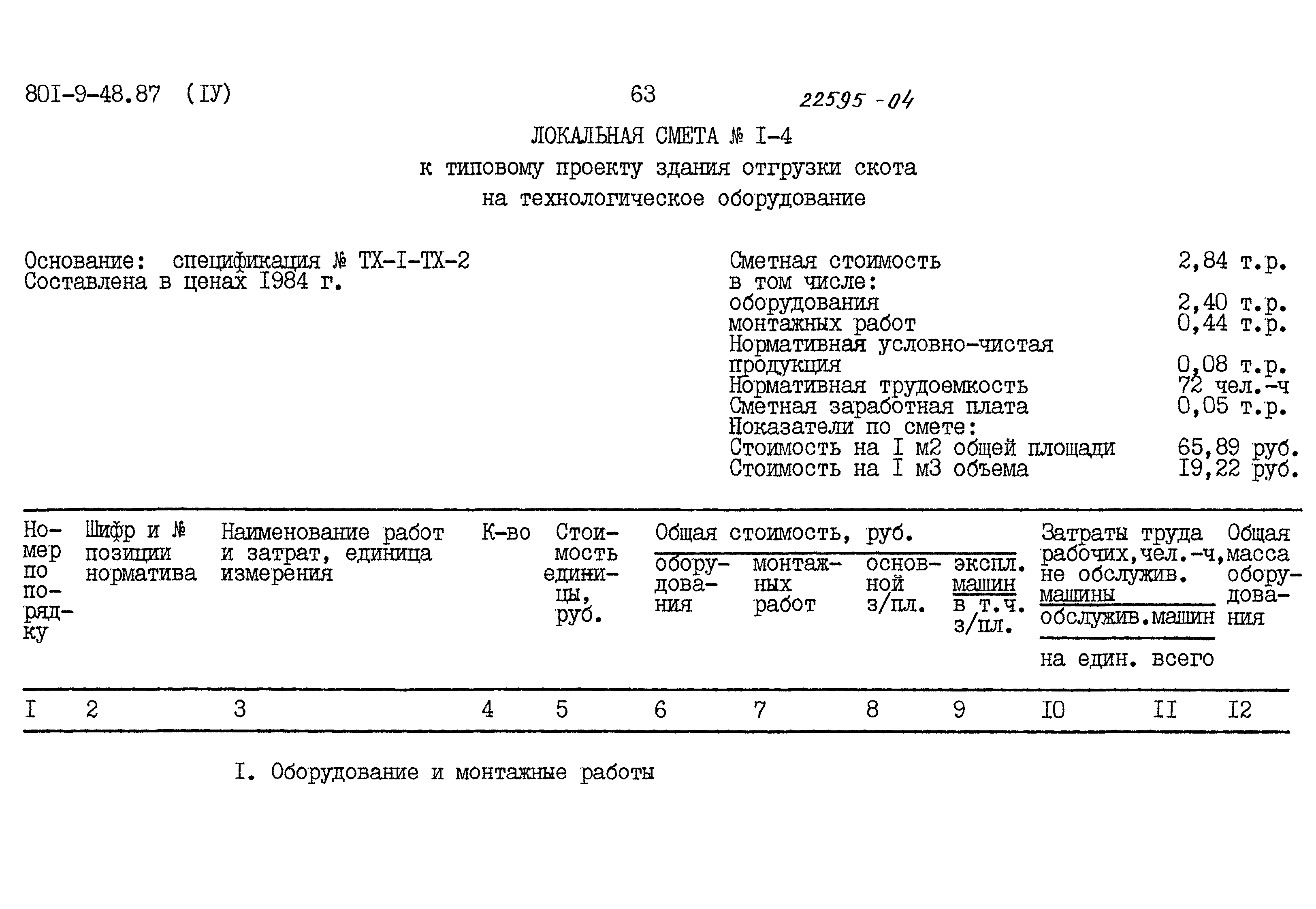 Типовой проект 801-9-48.87