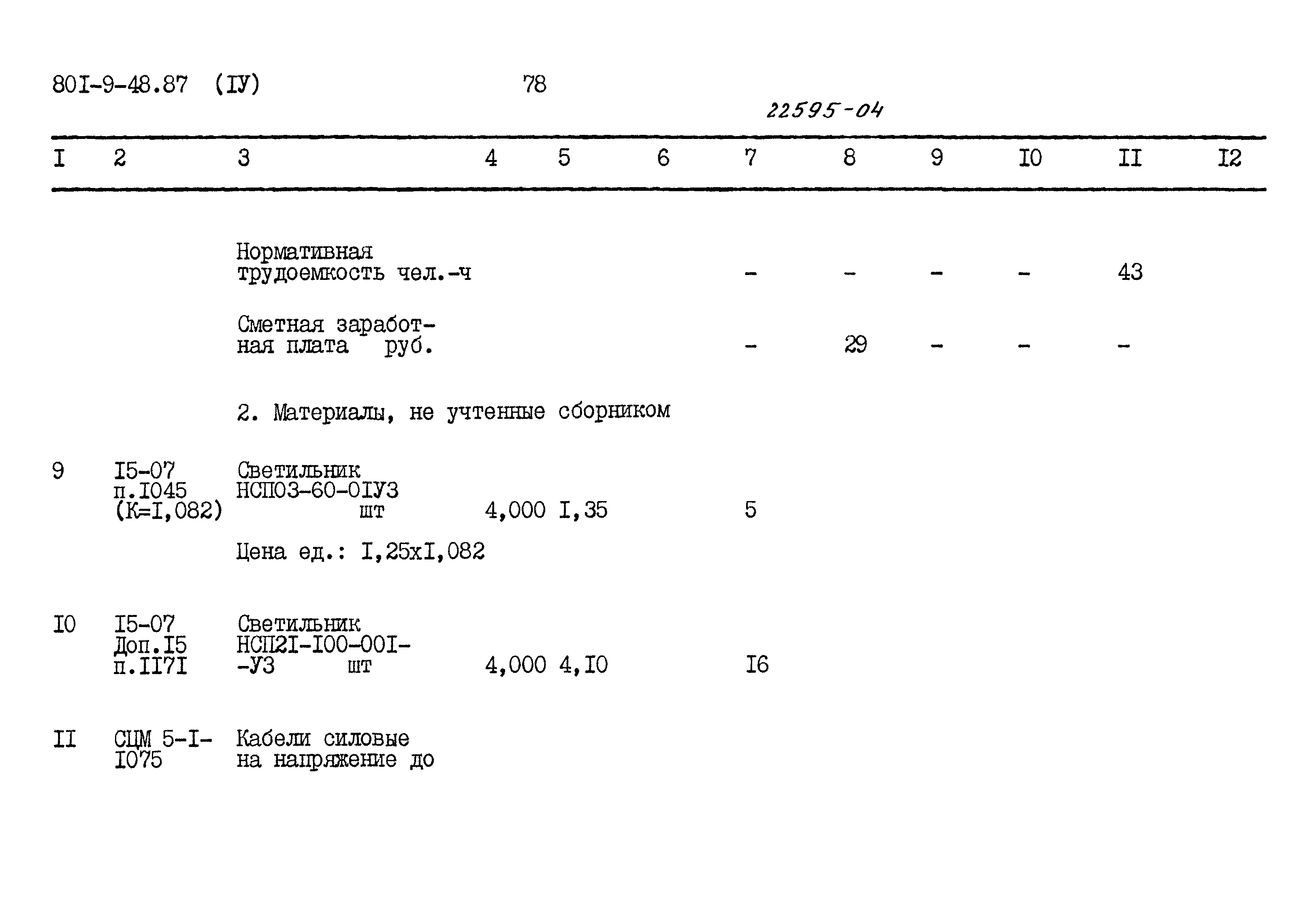 Типовой проект 801-9-48.87
