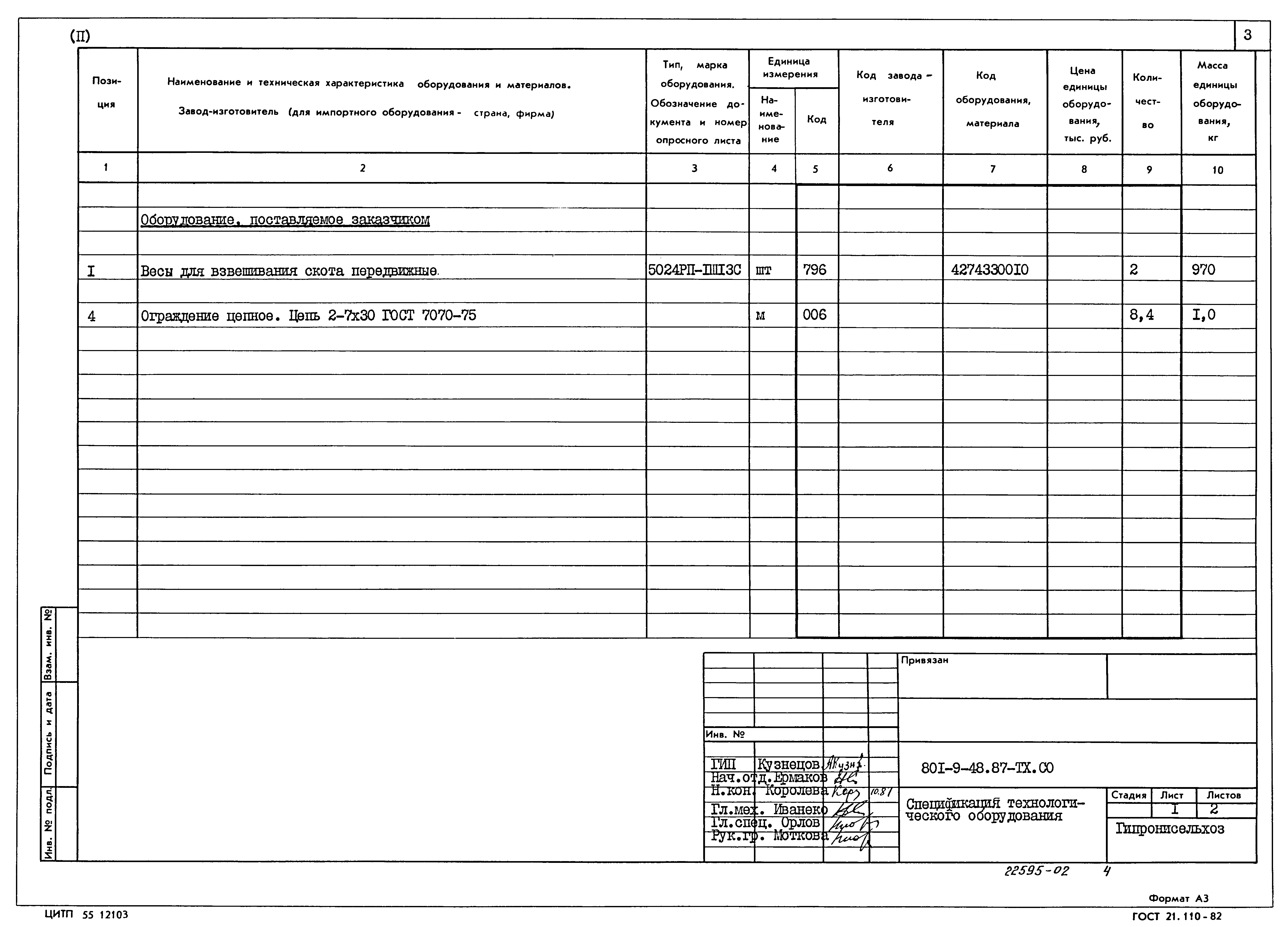 Типовой проект 801-9-48.87