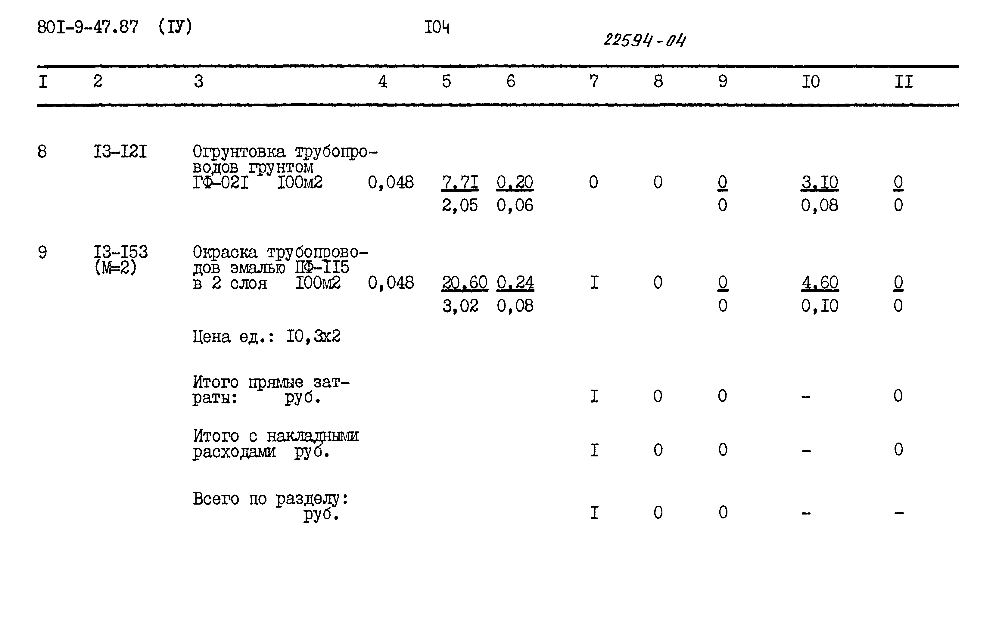 Типовой проект 801-9-47.87