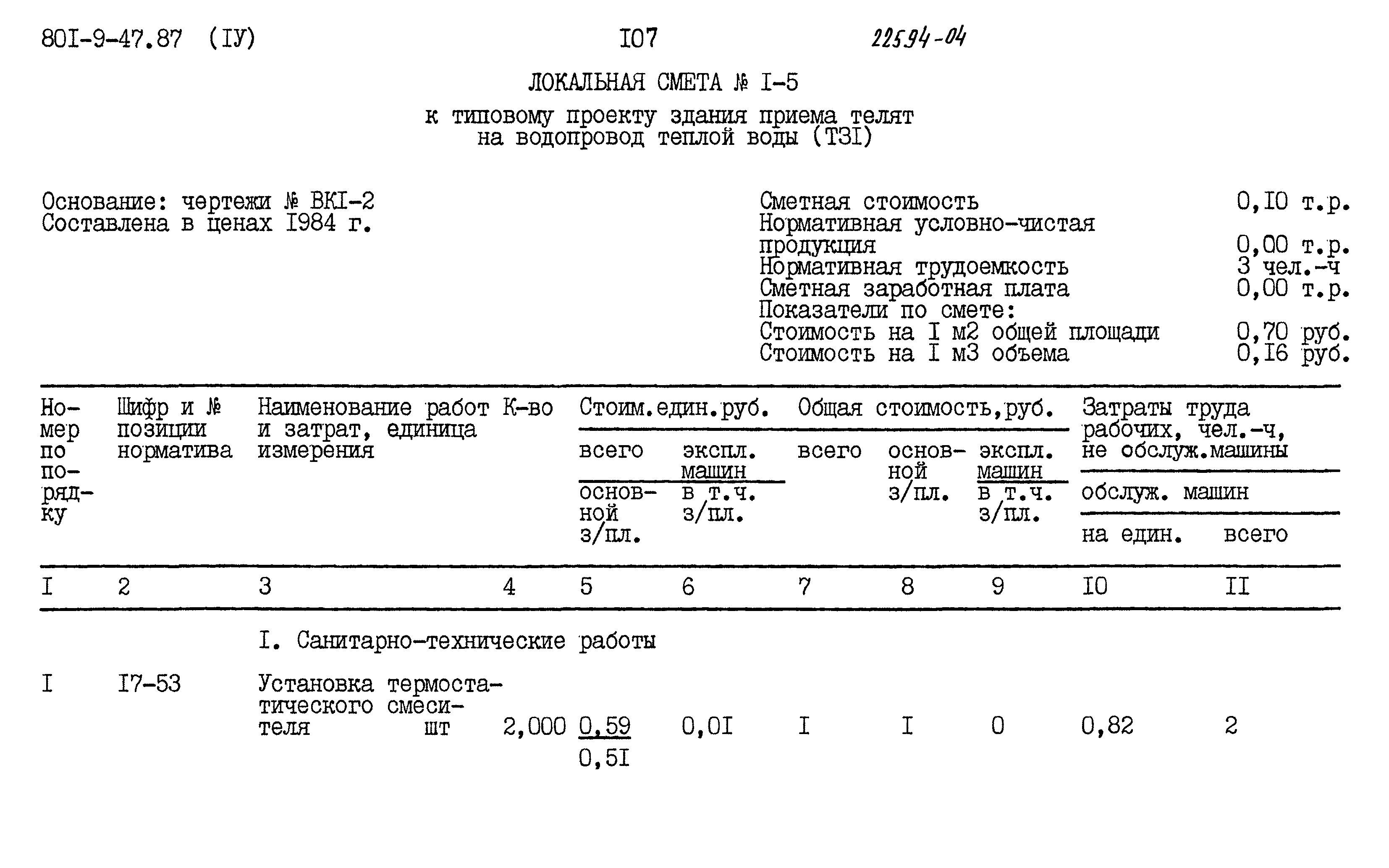 Типовой проект 801-9-47.87