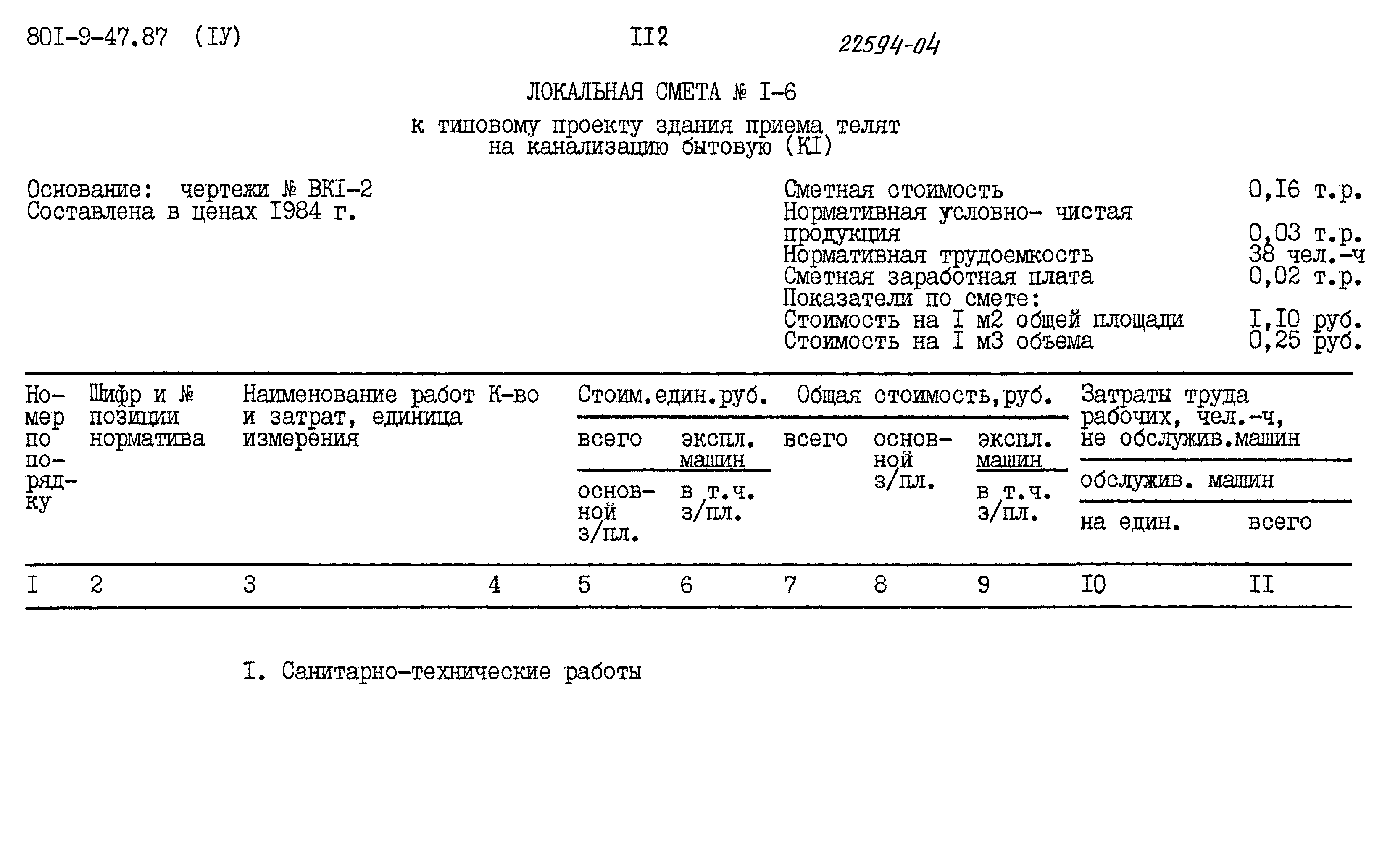 Типовой проект 801-9-47.87