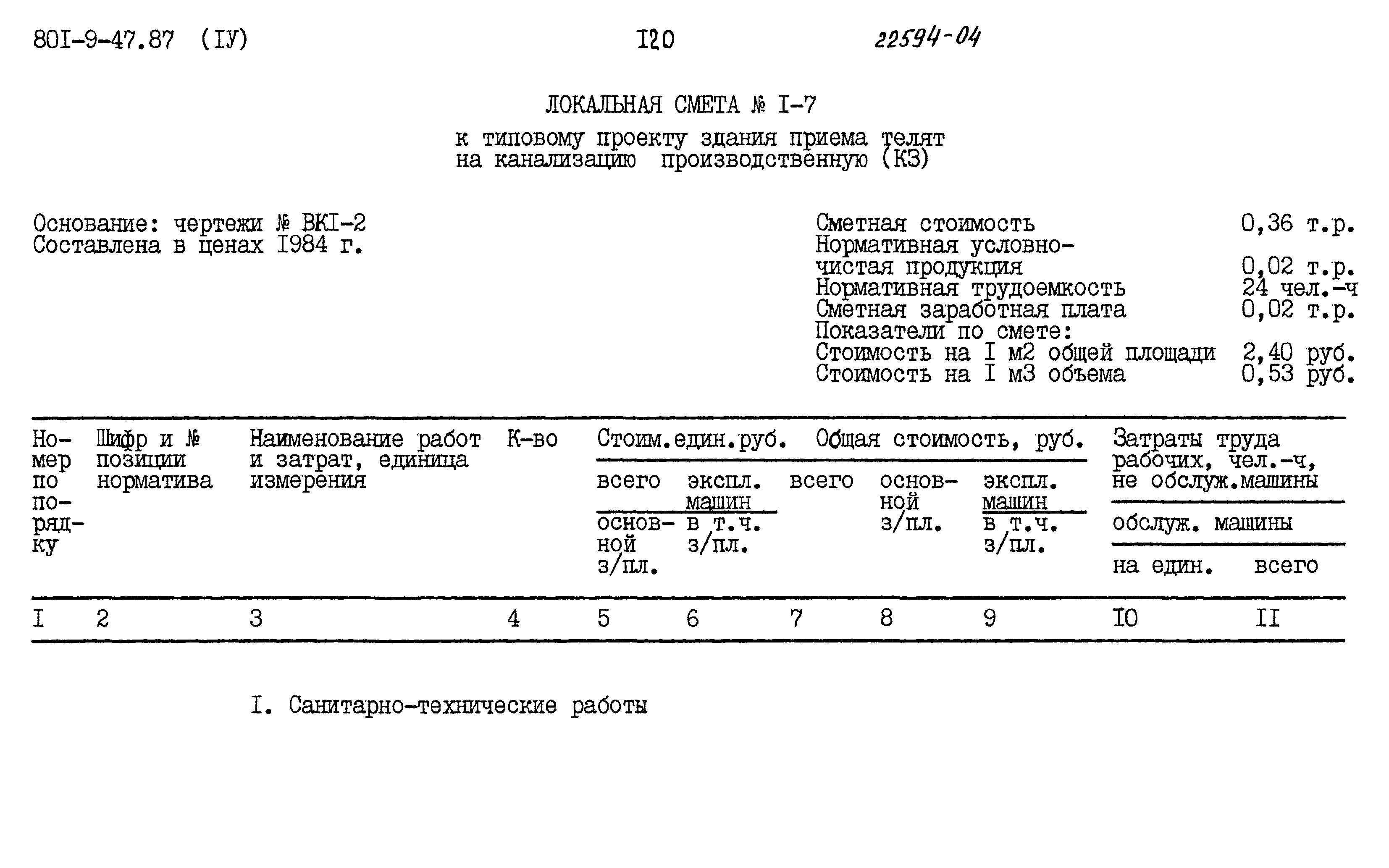 Типовой проект 801-9-47.87