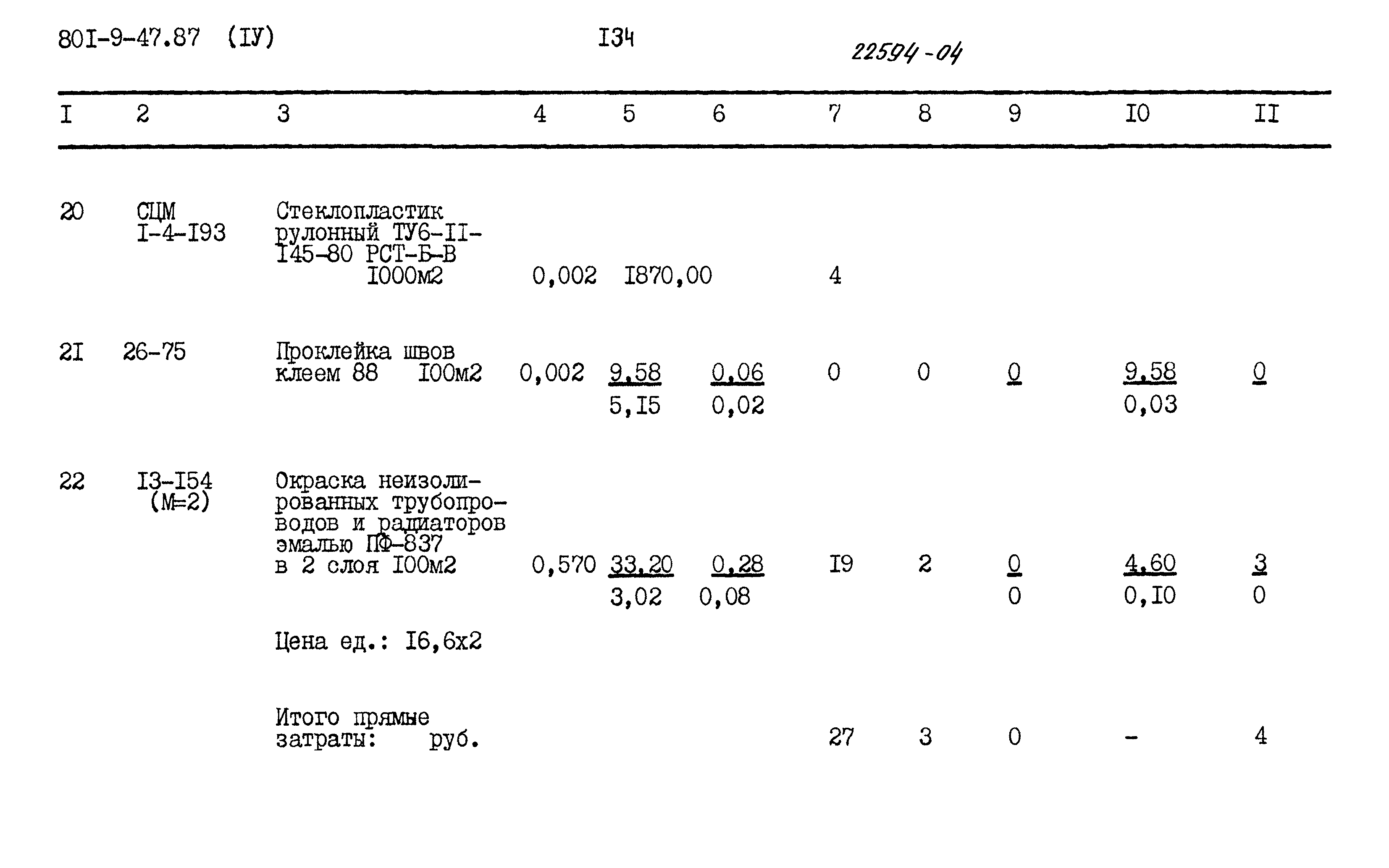 Типовой проект 801-9-47.87