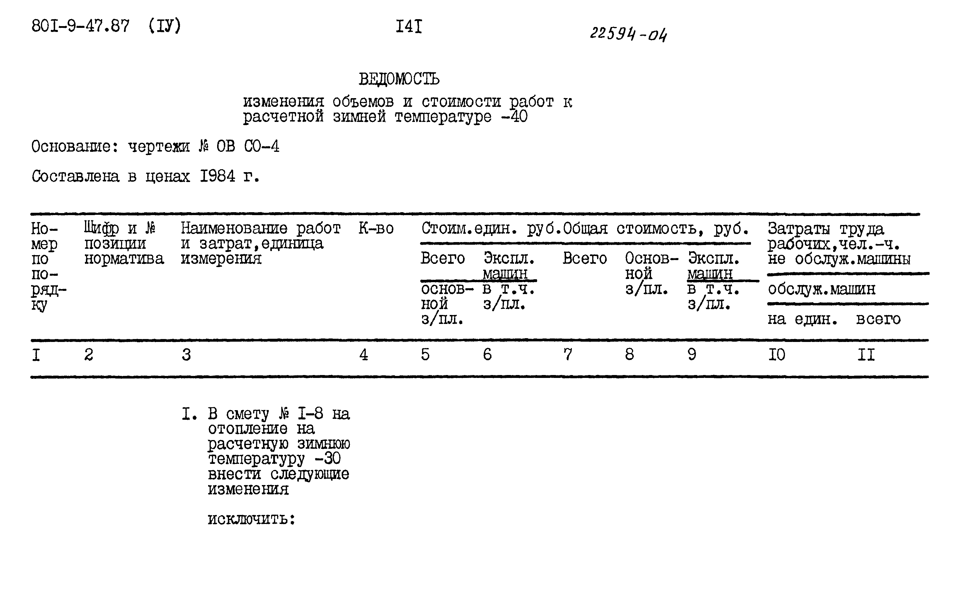 Типовой проект 801-9-47.87