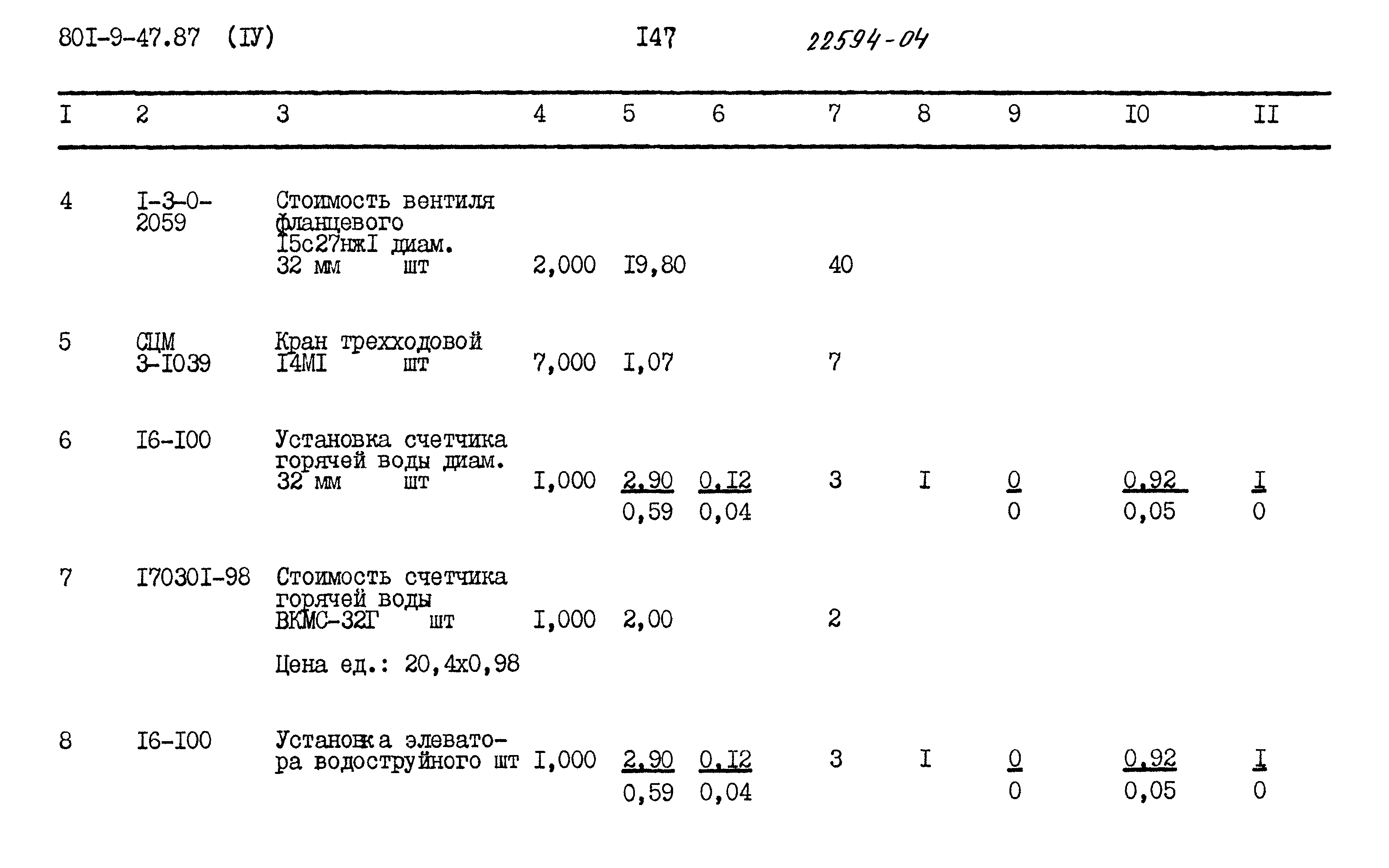 Типовой проект 801-9-47.87