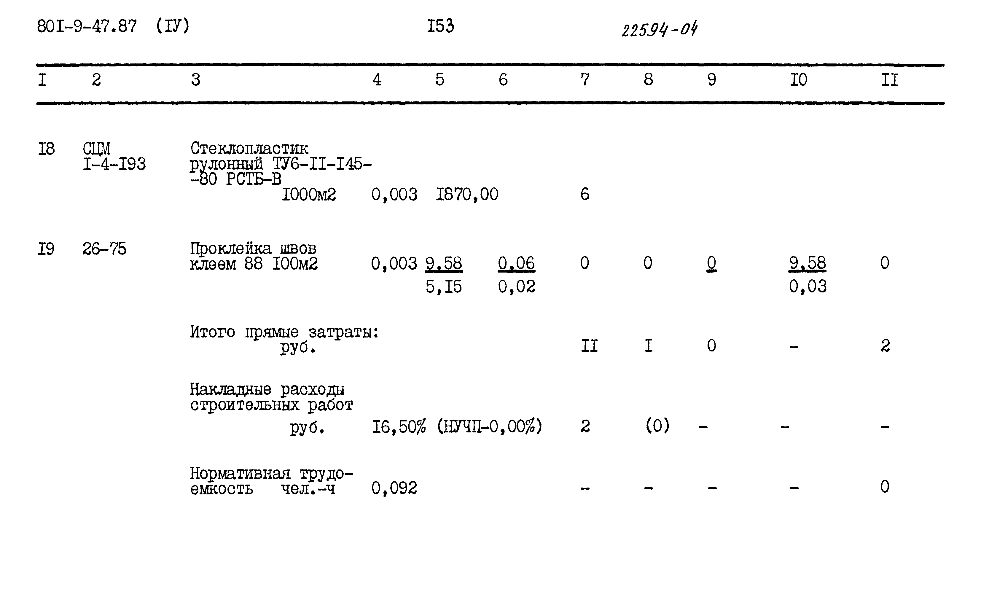 Типовой проект 801-9-47.87
