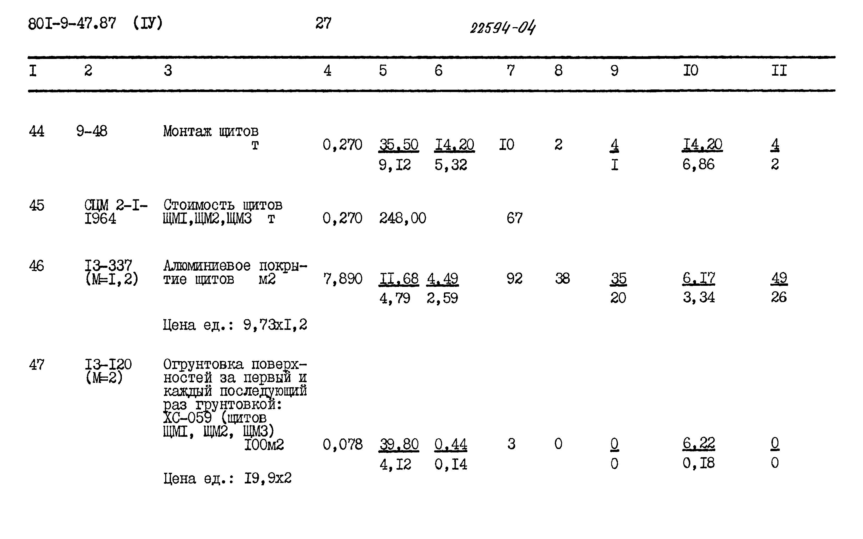 Типовой проект 801-9-47.87