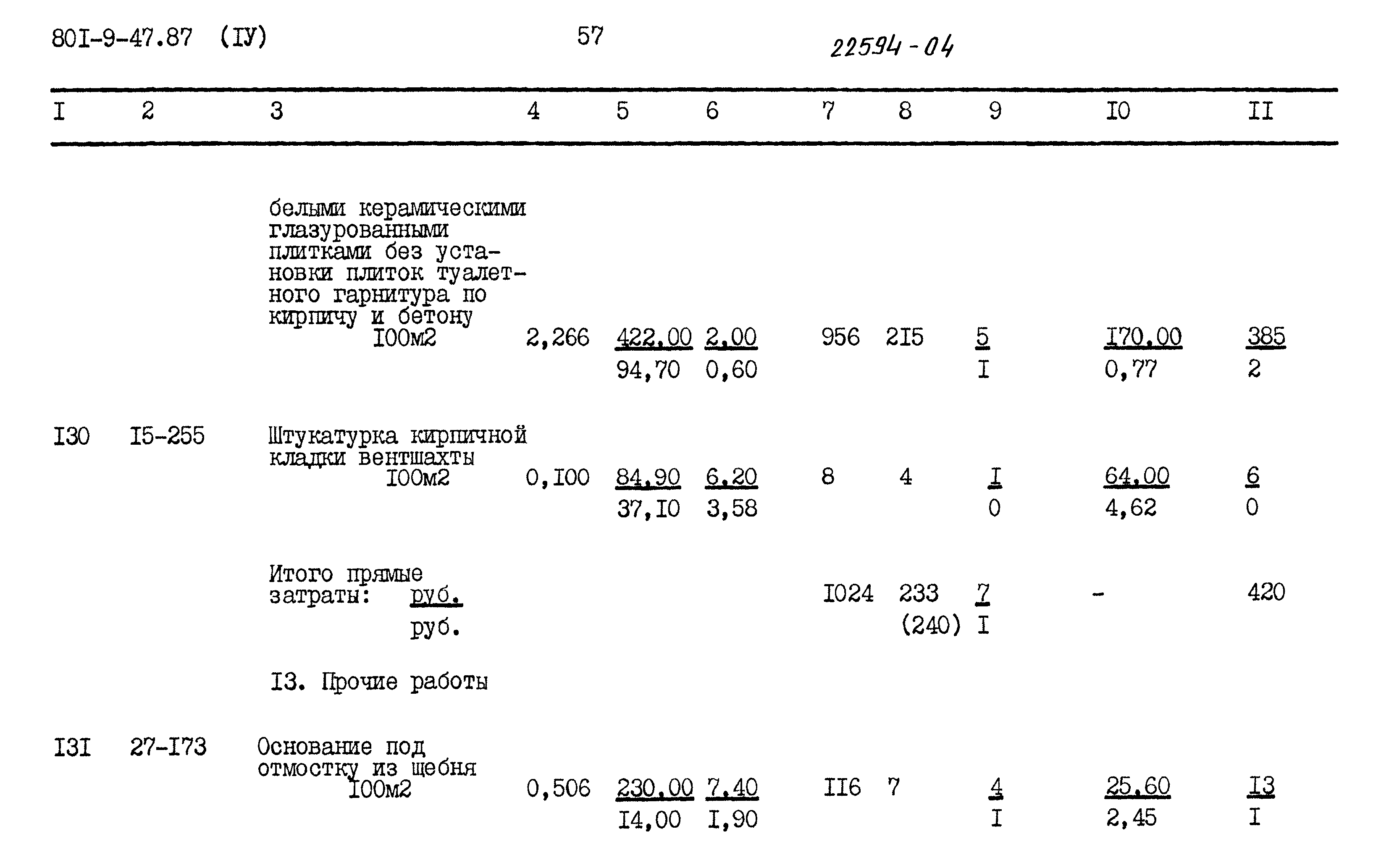 Типовой проект 801-9-47.87