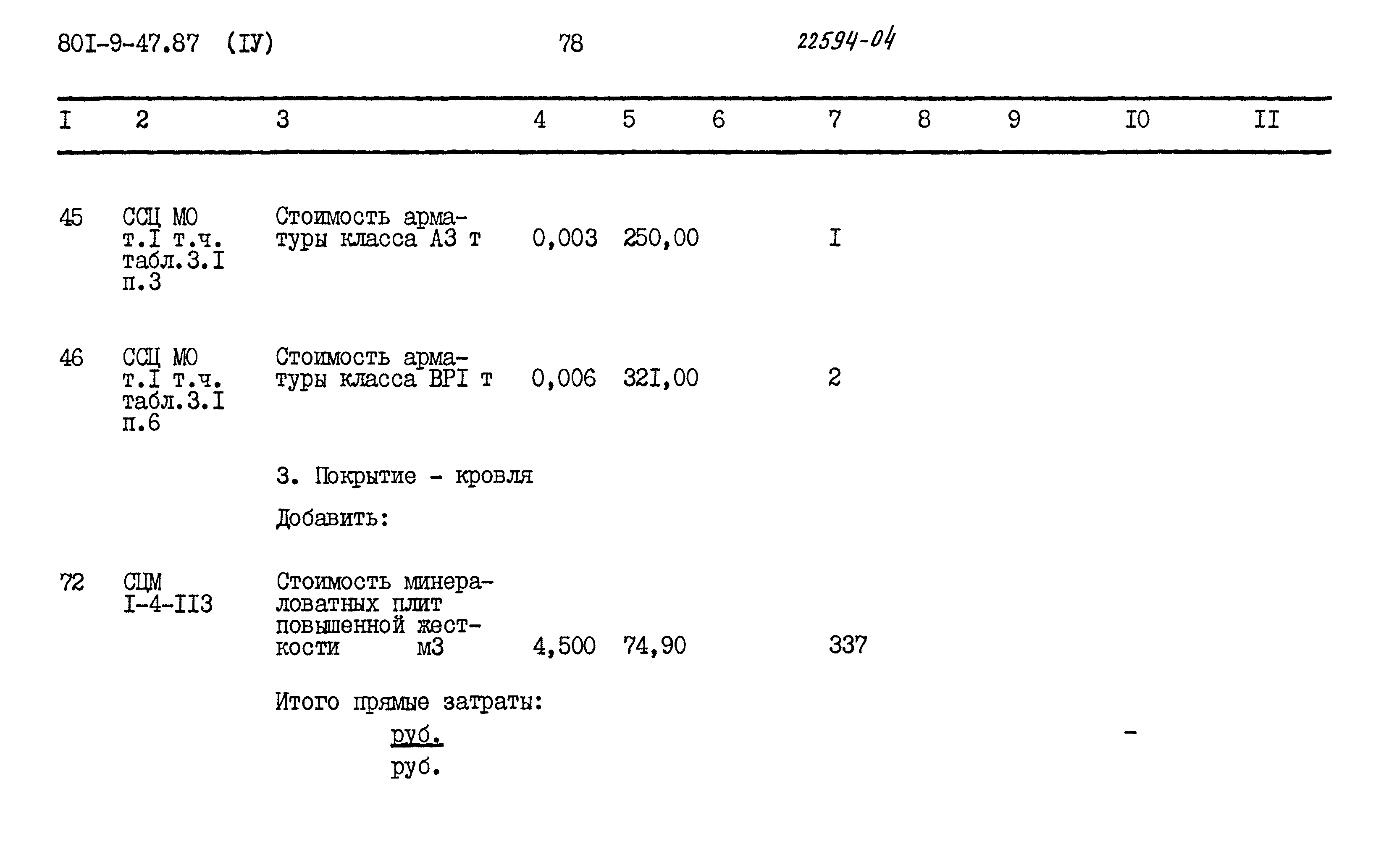 Типовой проект 801-9-47.87