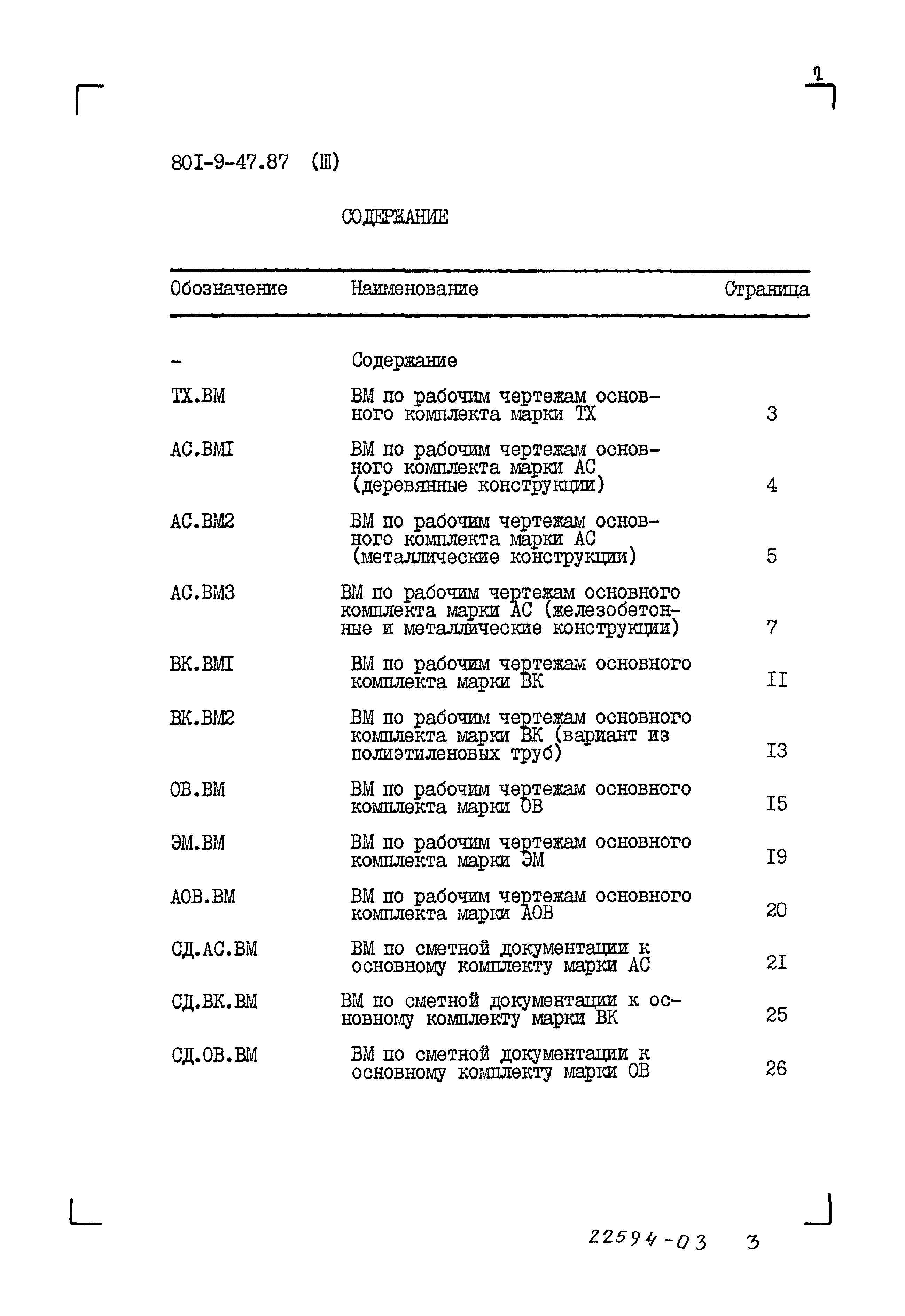 Типовой проект 801-9-47.87