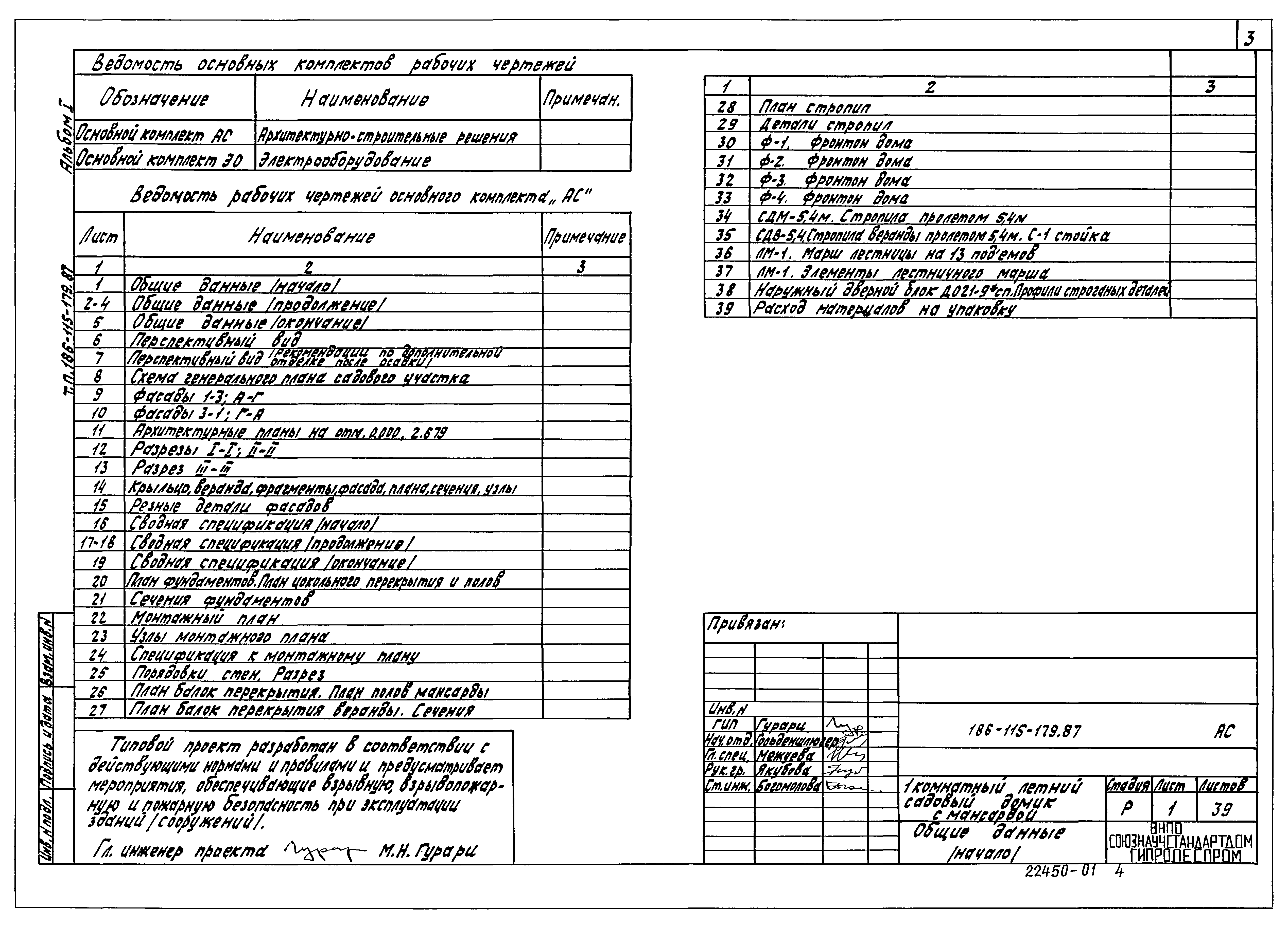 Типовой проект 186-115-179.87