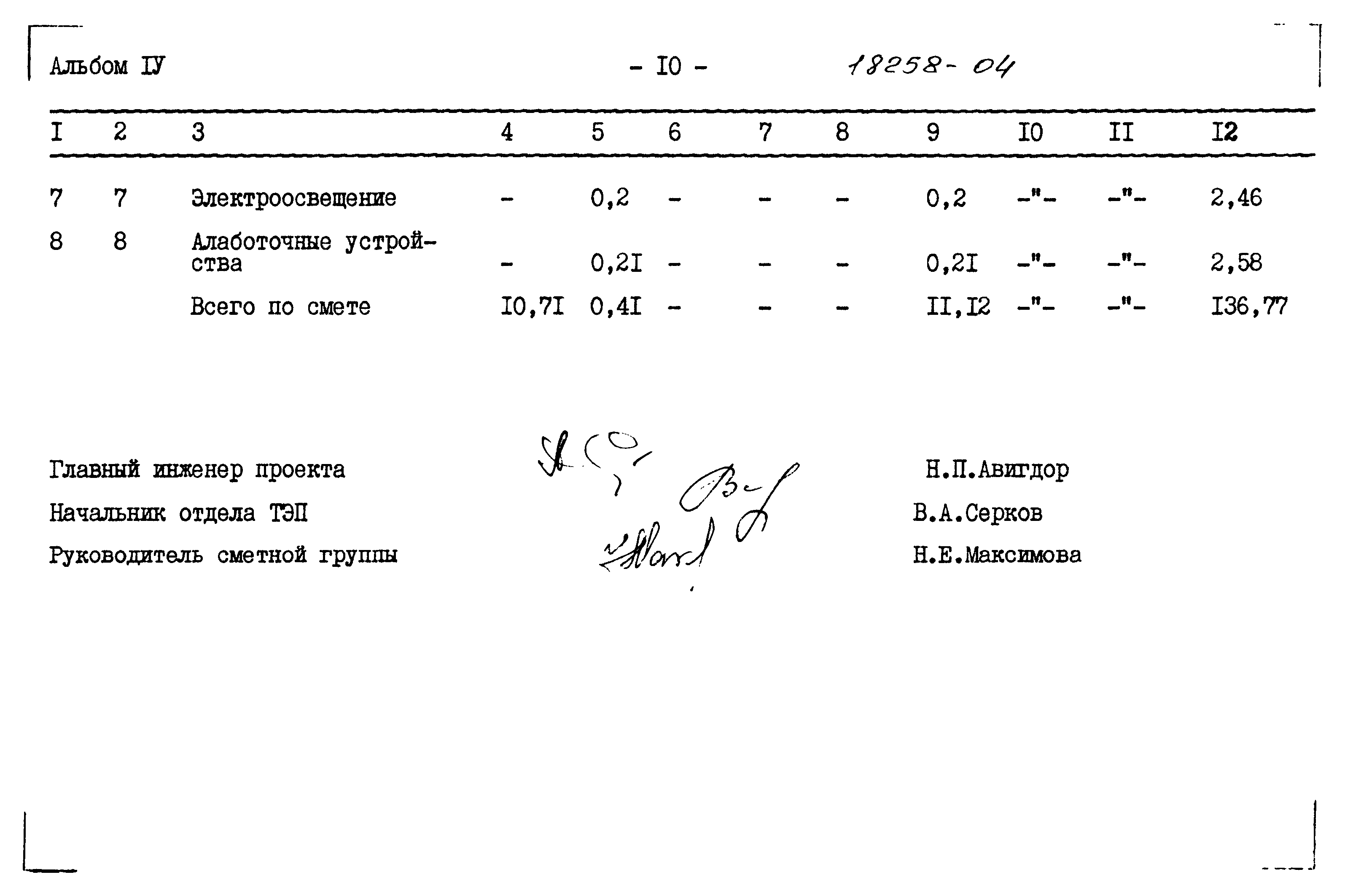 Типовой проект 183-115-119/1.2