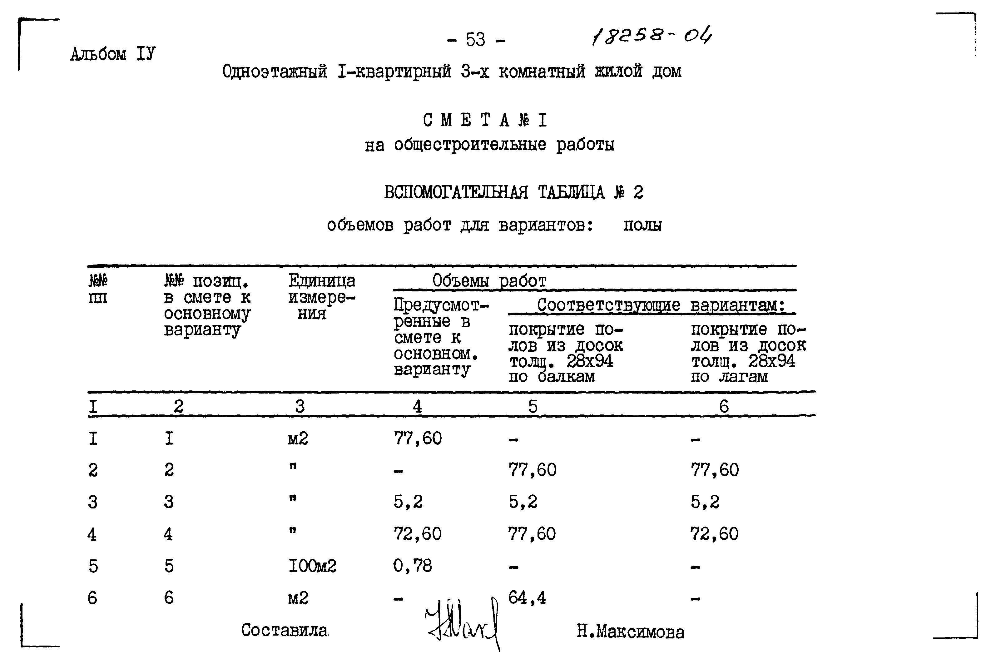 Типовой проект 183-115-119/1.2