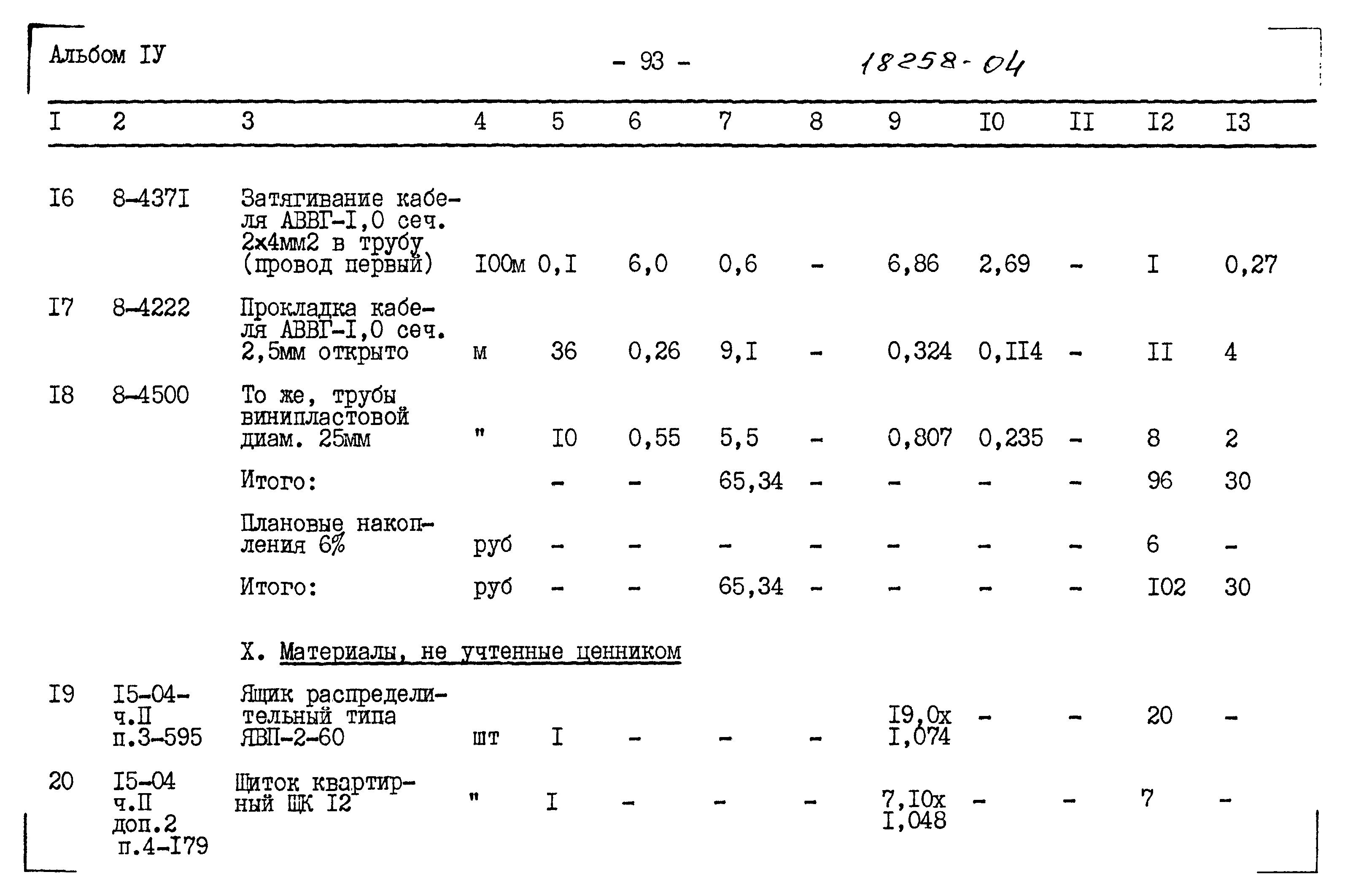 Типовой проект 183-115-119/1.2