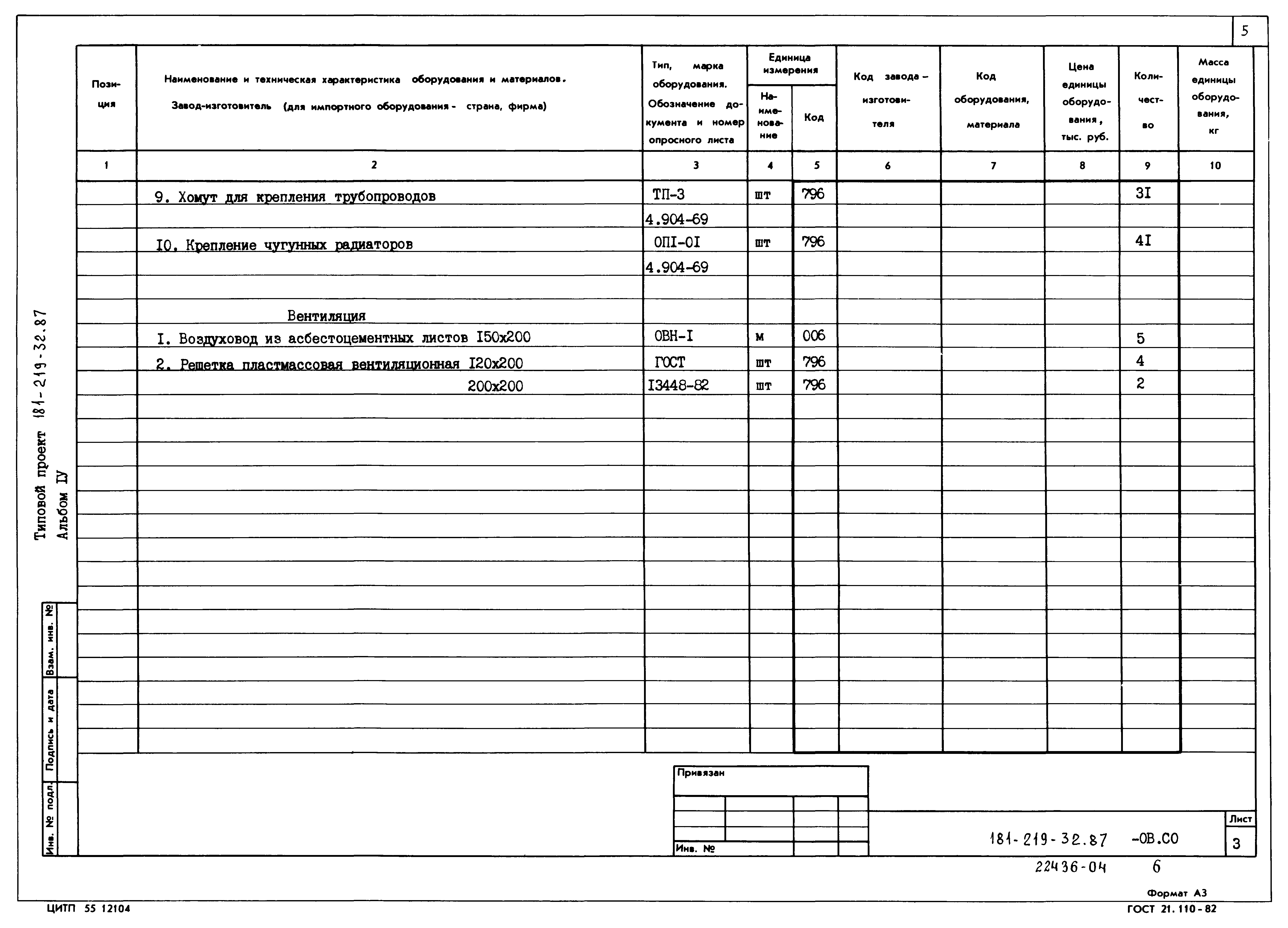 Типовой проект 181-219-32.87