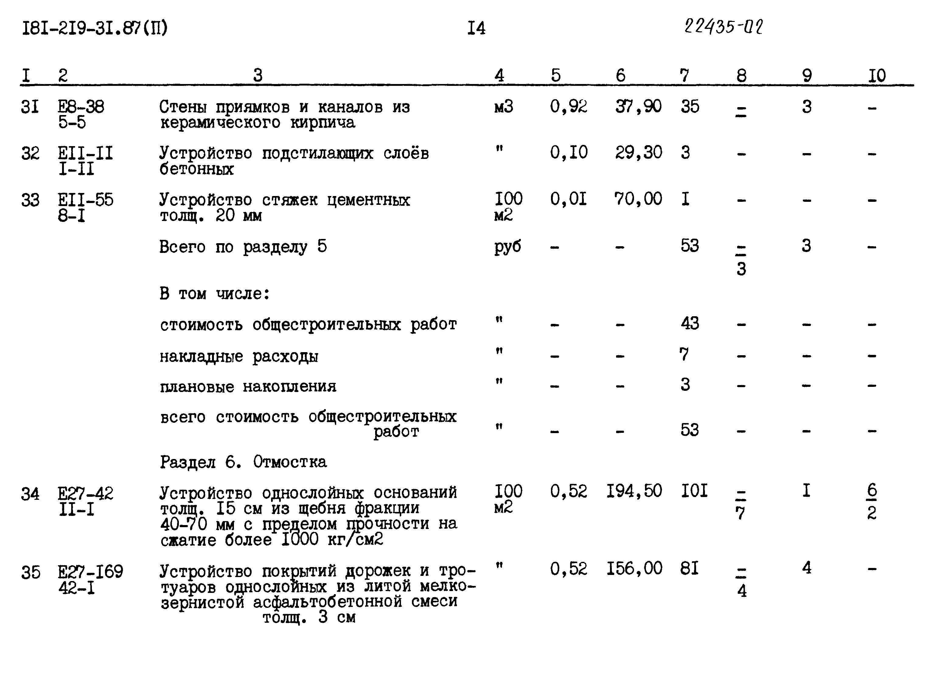 Типовой проект 181-219-21.87