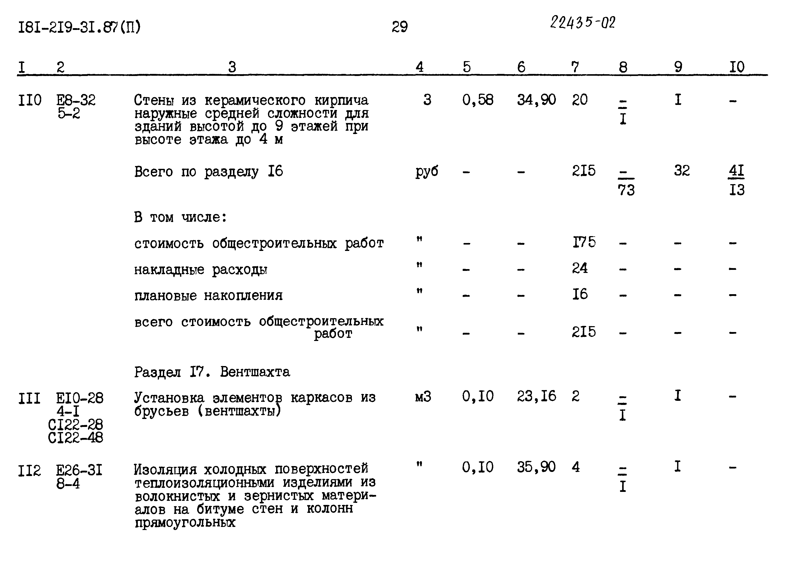 Типовой проект 181-219-21.87