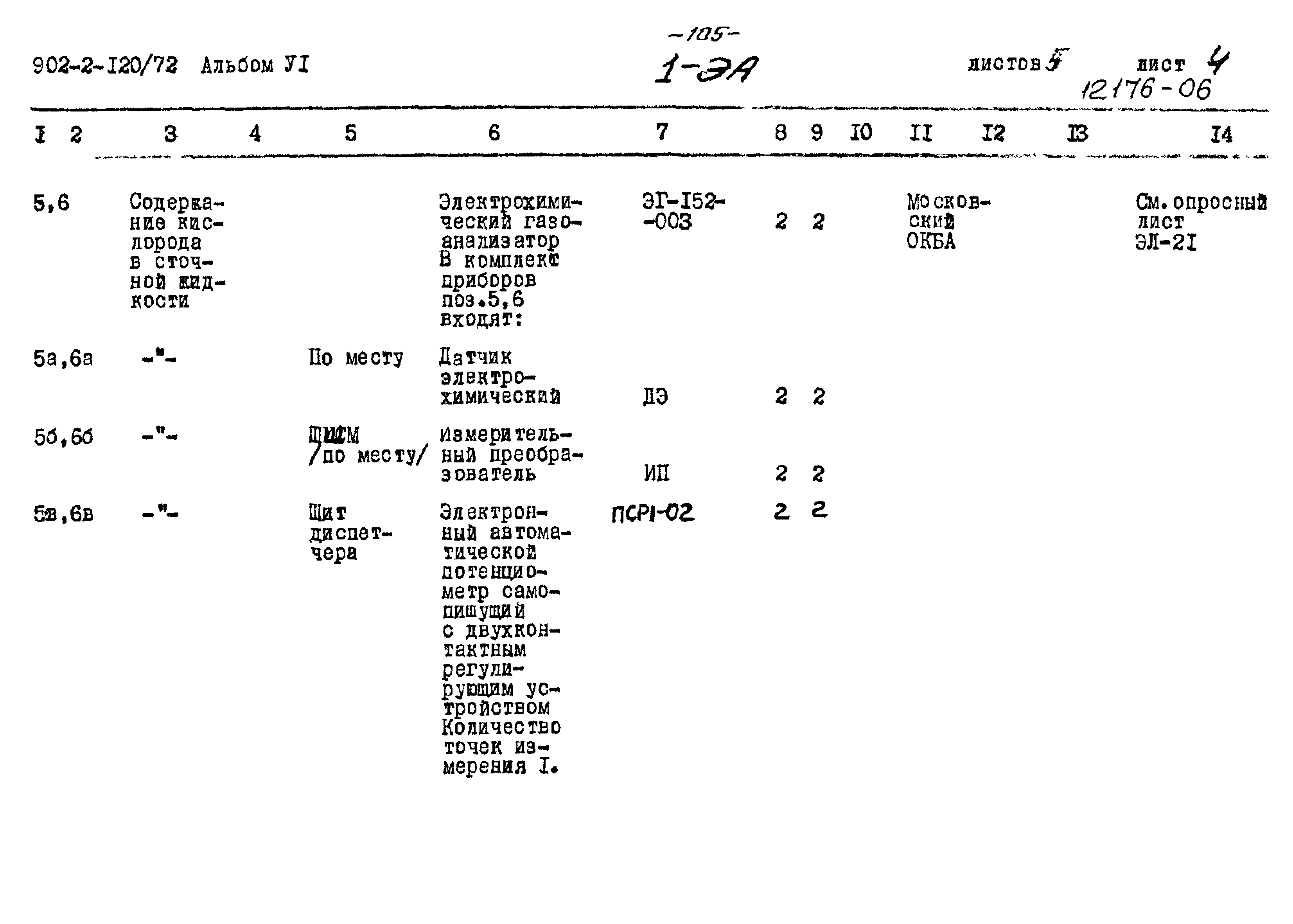 Типовой проект 902-2-120/72