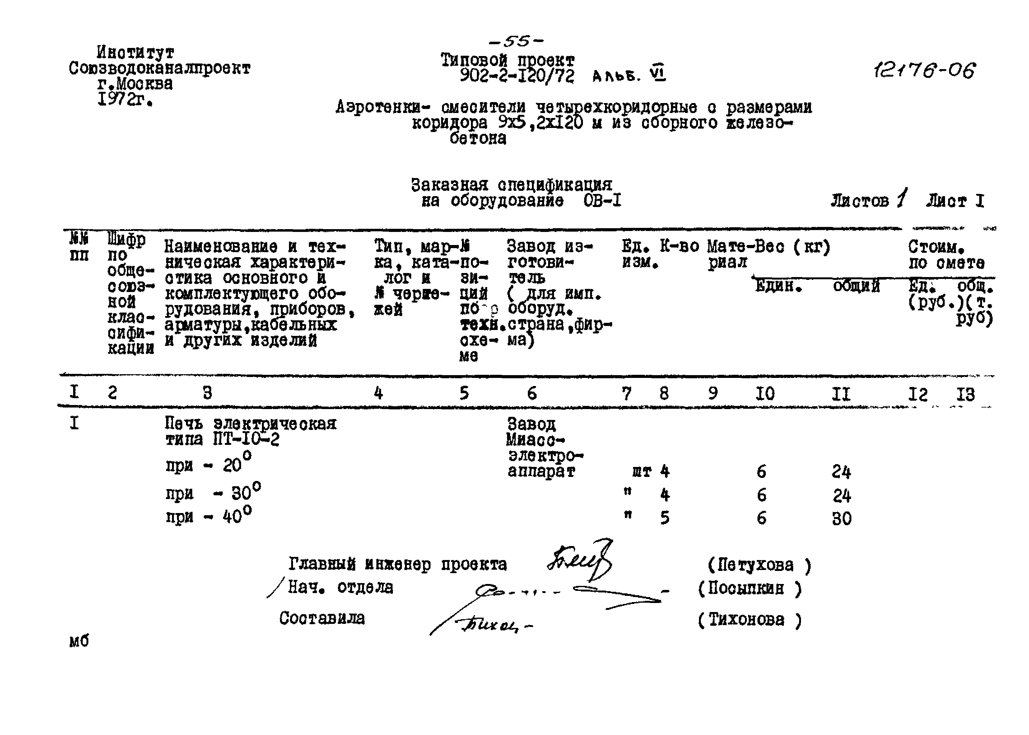 Типовой проект 902-2-120/72