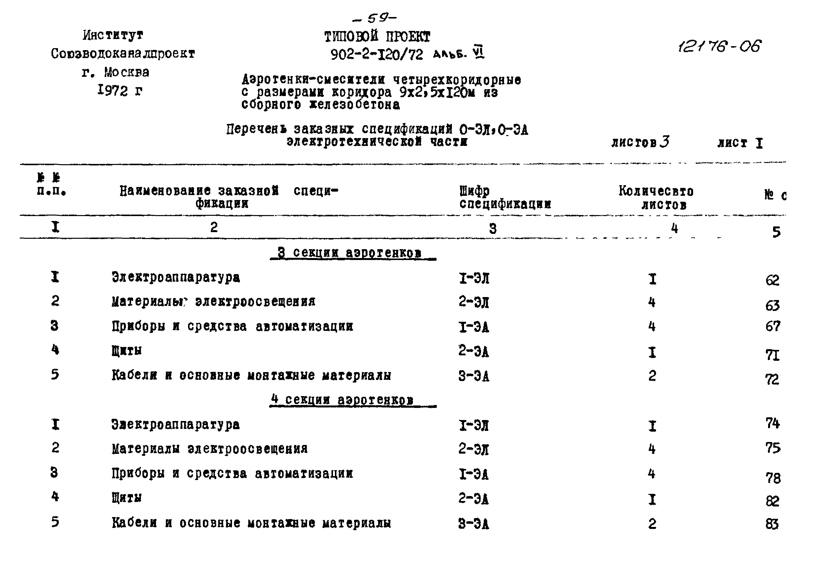 Типовой проект 902-2-120/72
