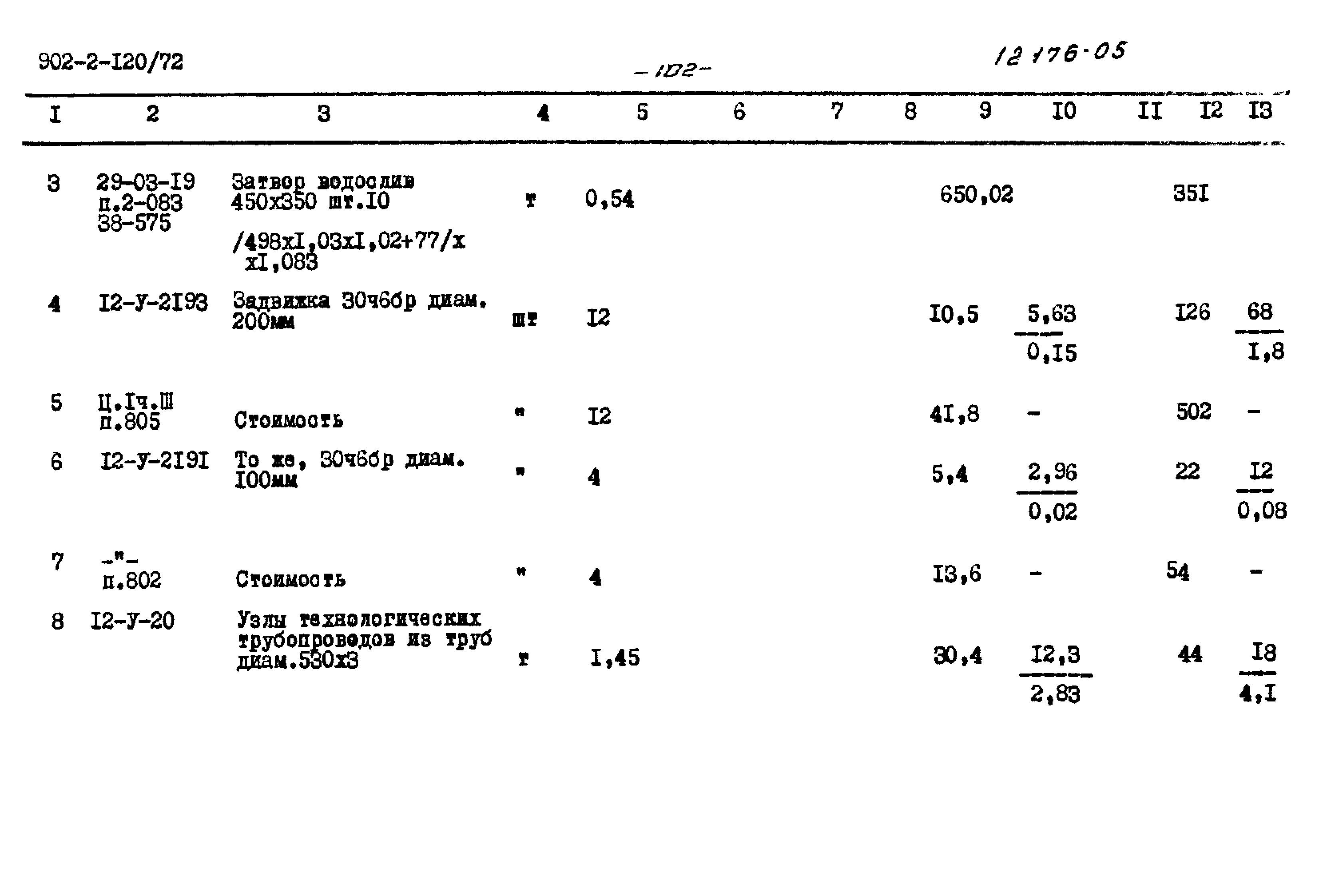 Типовой проект 902-2-120/72