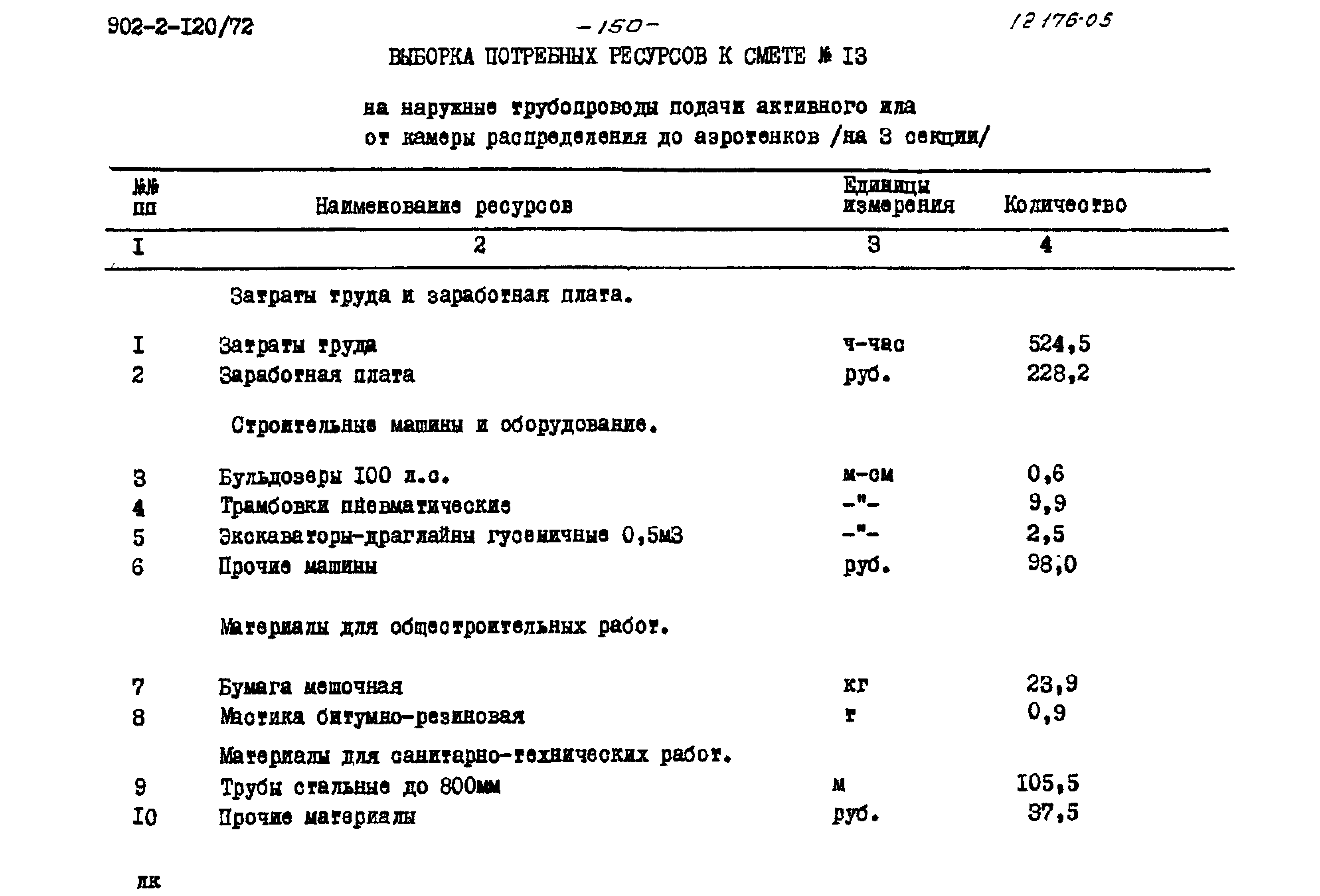 Типовой проект 902-2-120/72