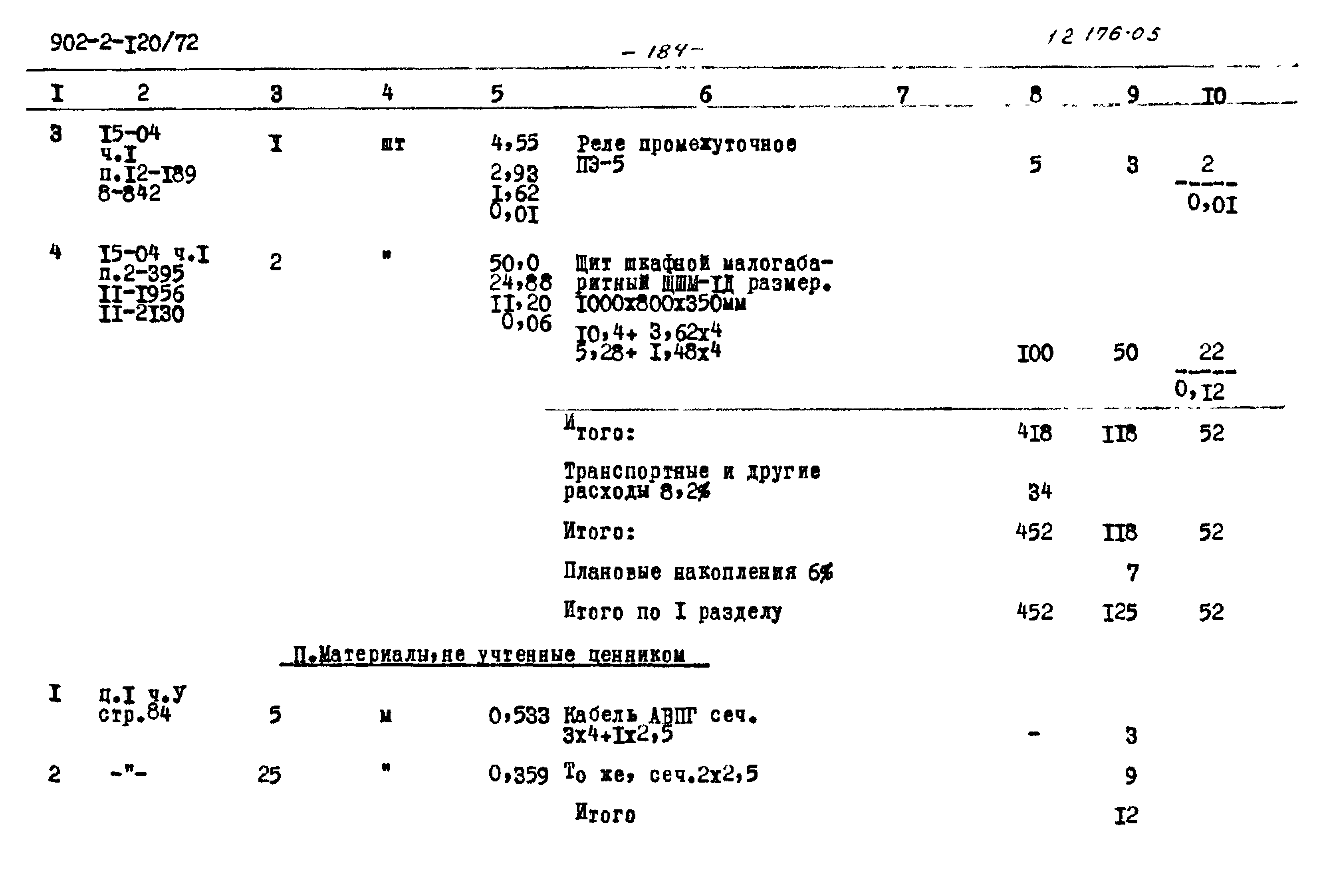 Типовой проект 902-2-120/72