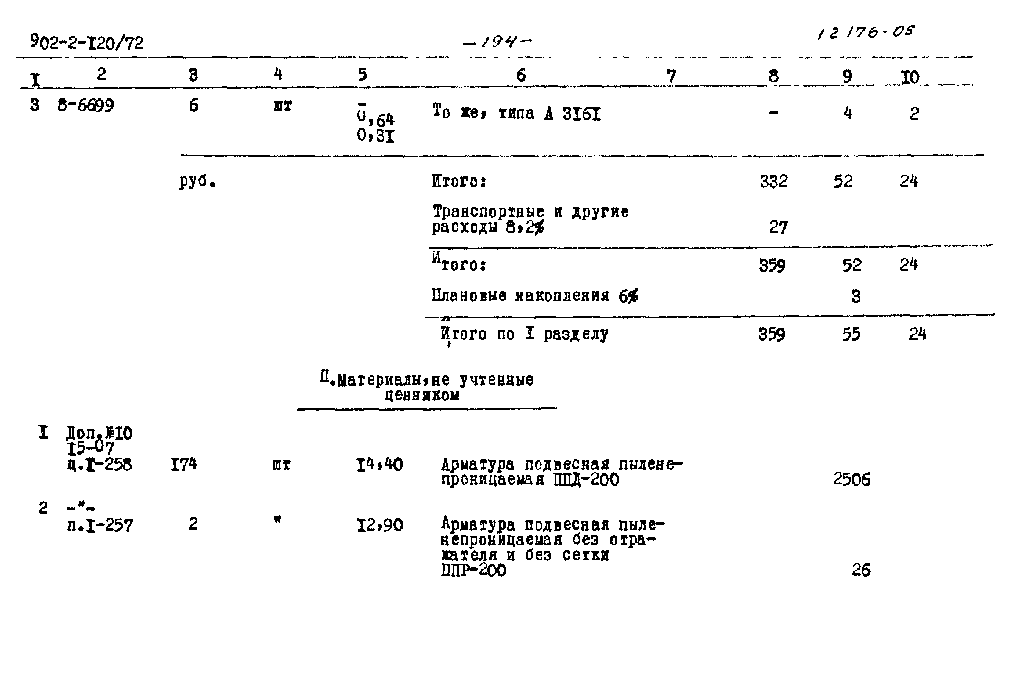 Типовой проект 902-2-120/72