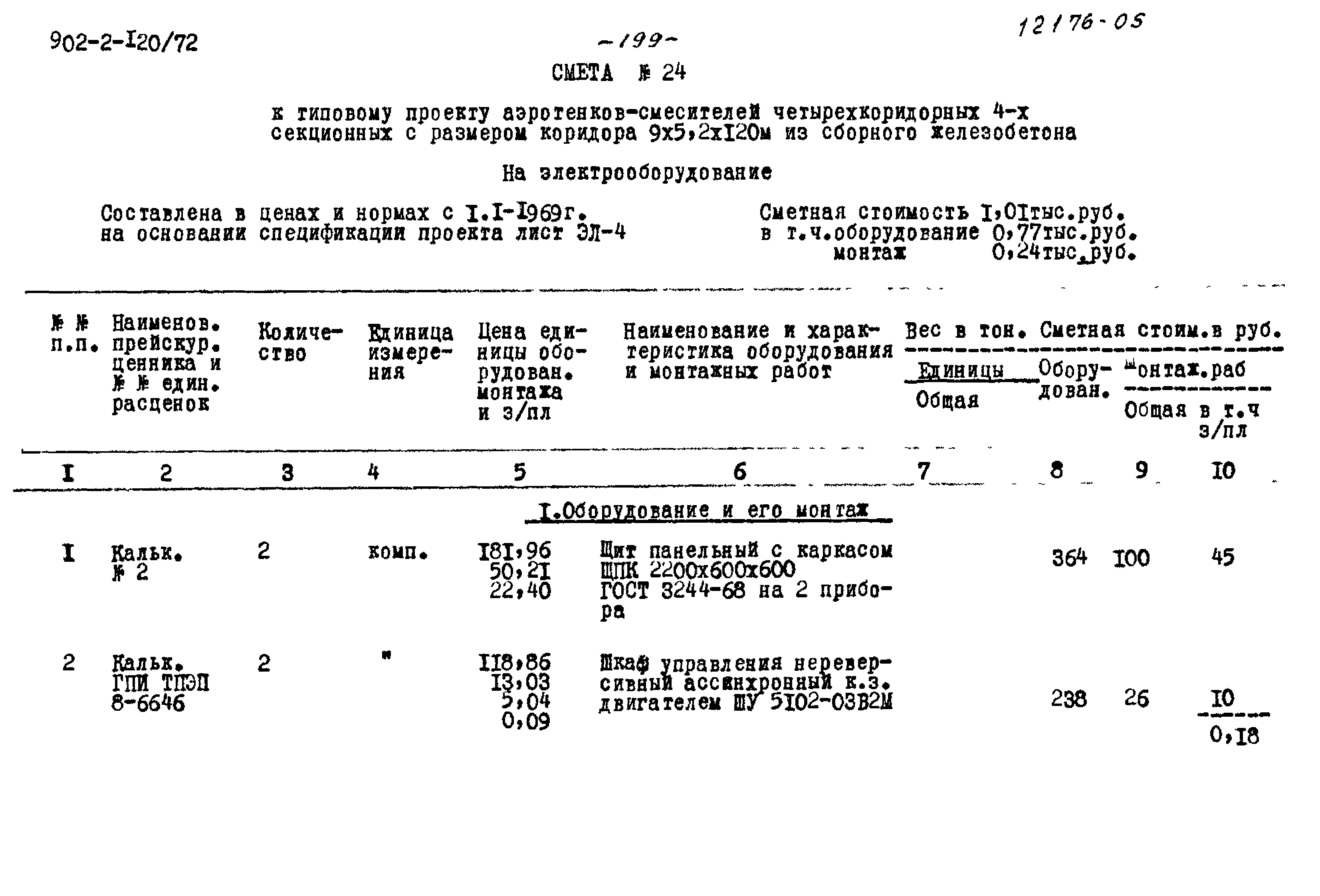 Типовой проект 902-2-120/72