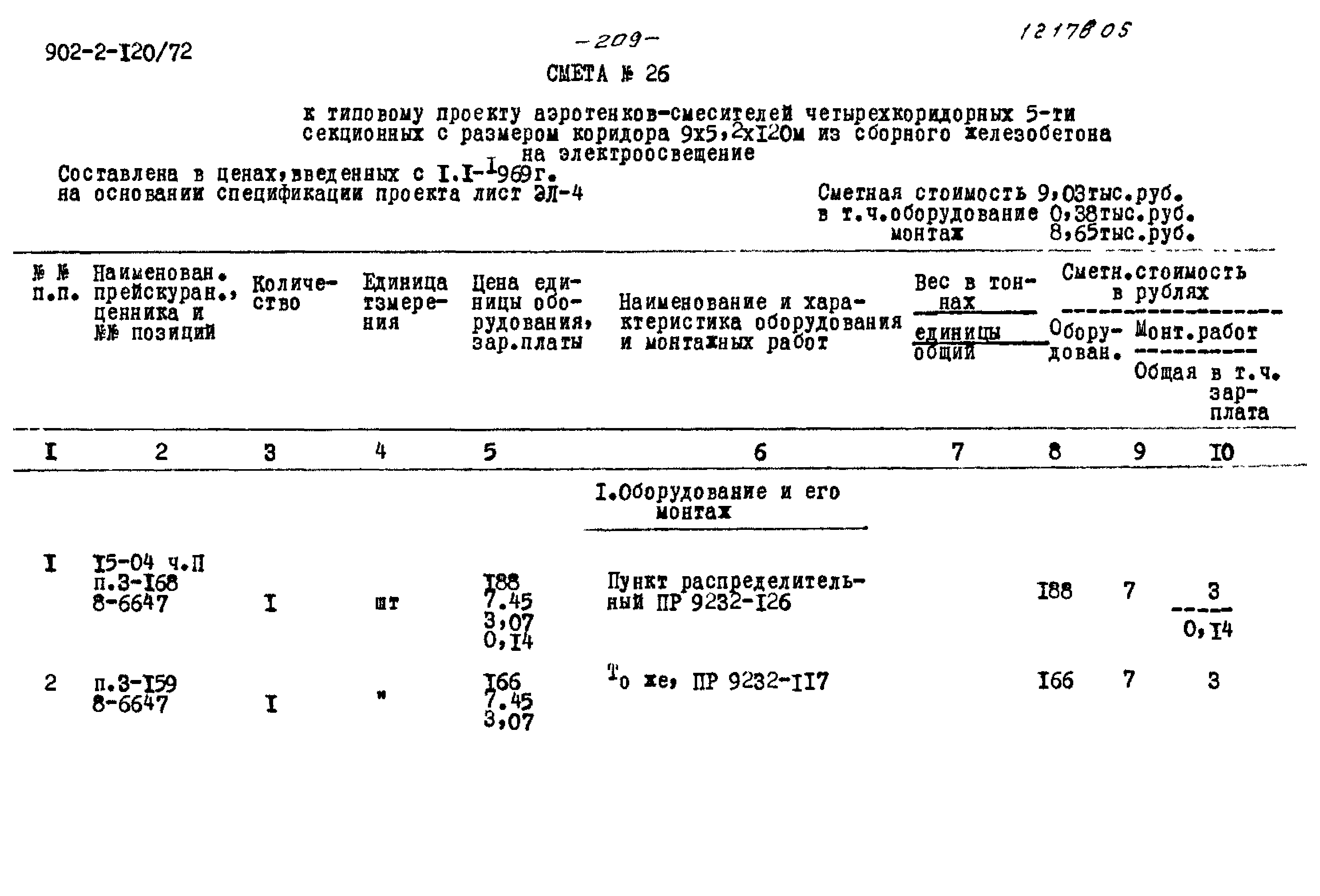 Типовой проект 902-2-120/72