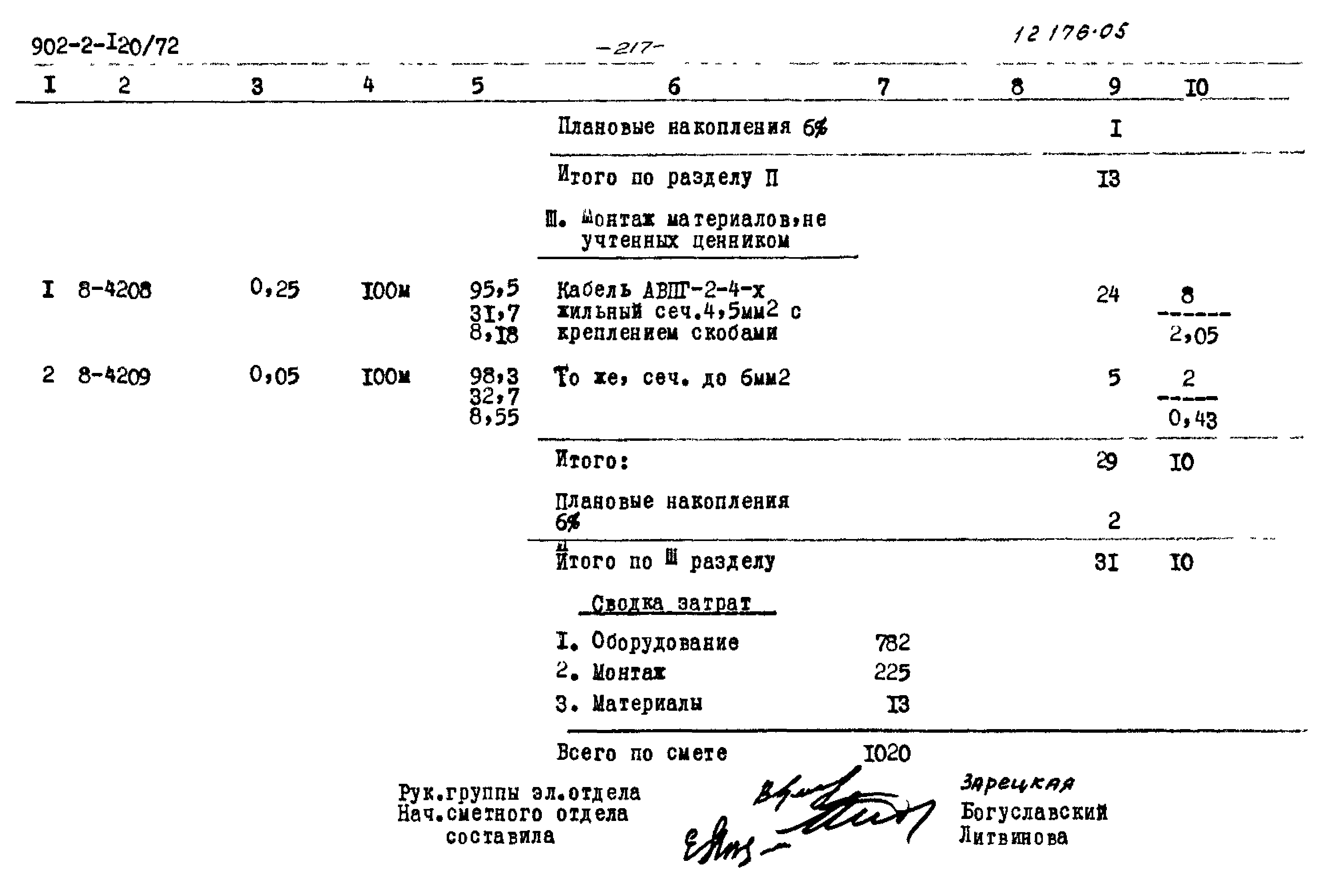 Типовой проект 902-2-120/72