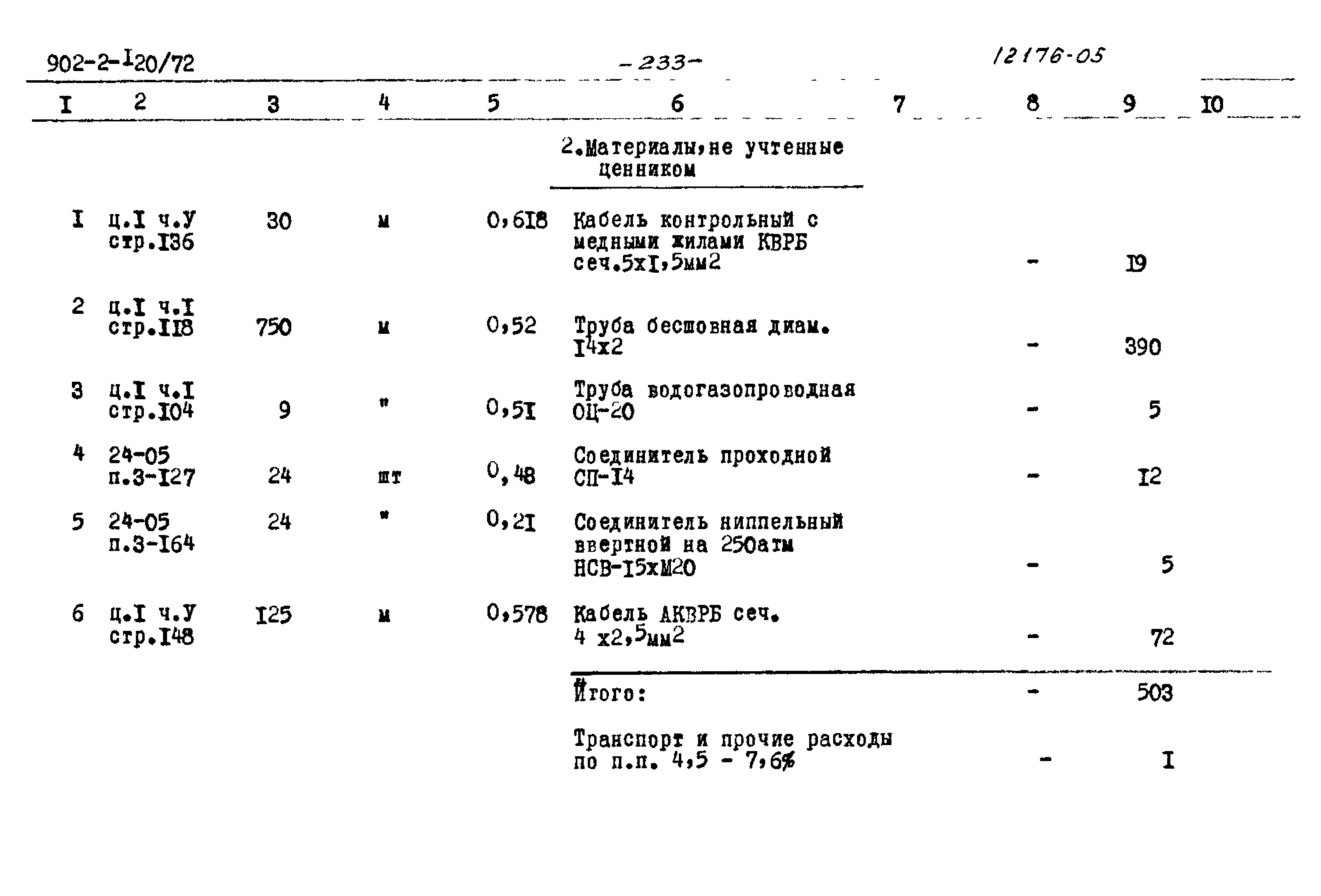Типовой проект 902-2-120/72