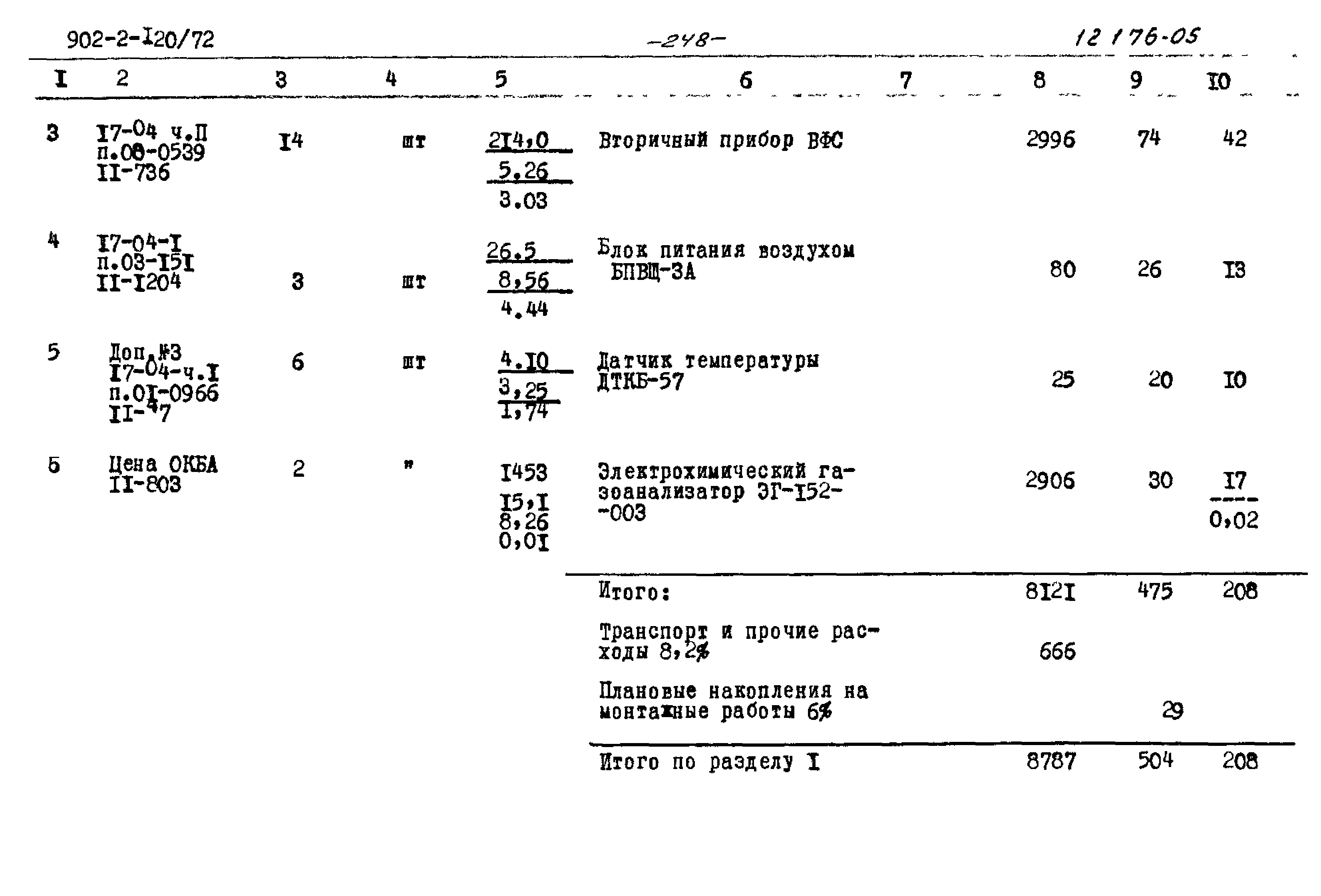 Типовой проект 902-2-120/72