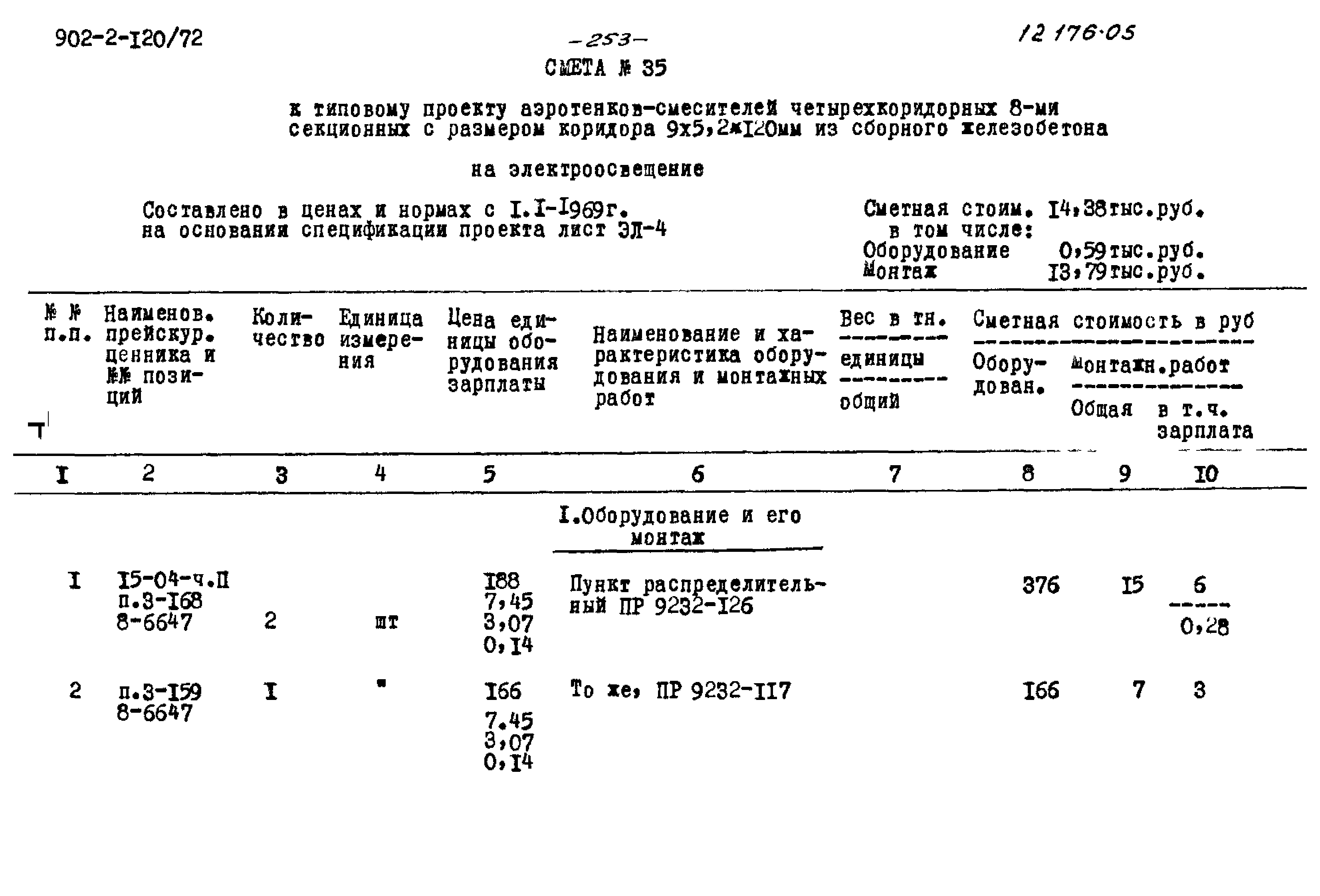 Типовой проект 902-2-120/72