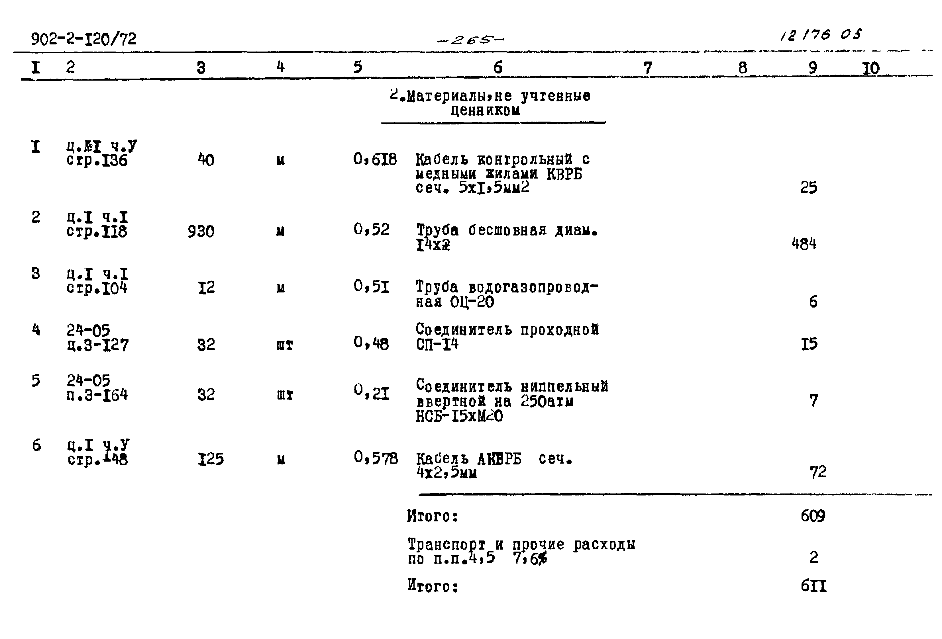 Типовой проект 902-2-120/72