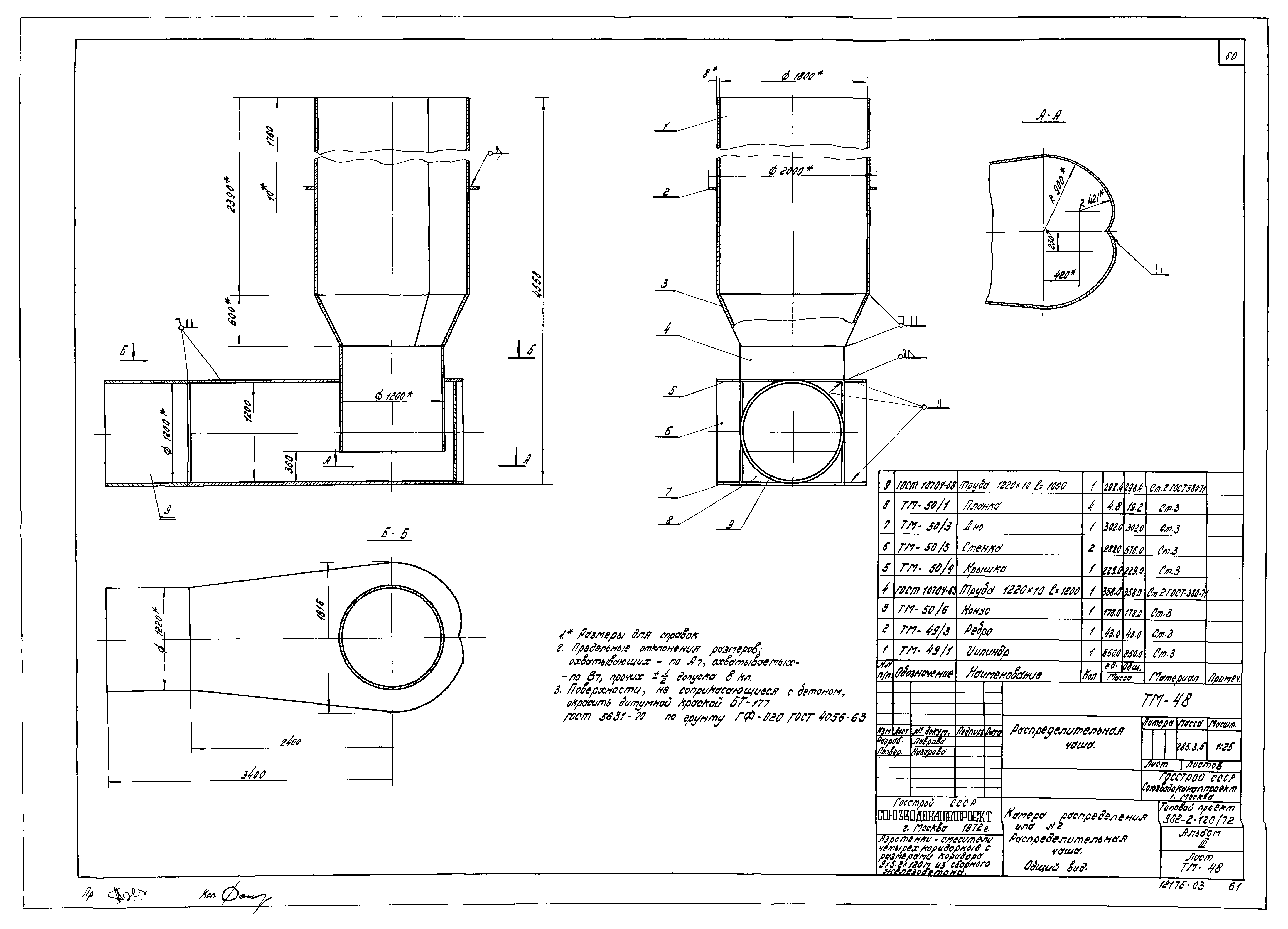 Типовой проект 902-2-120/72