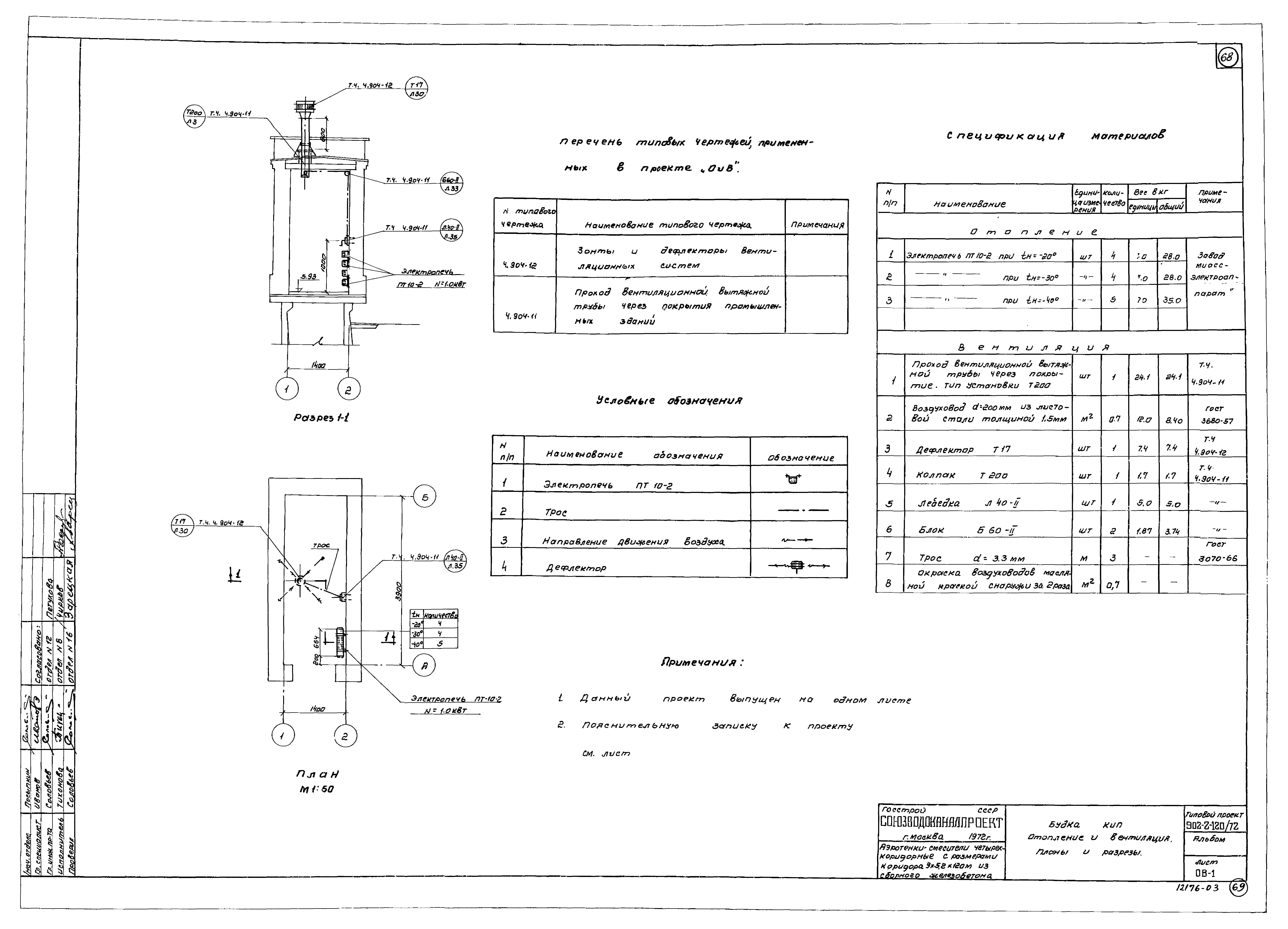 Типовой проект 902-2-120/72