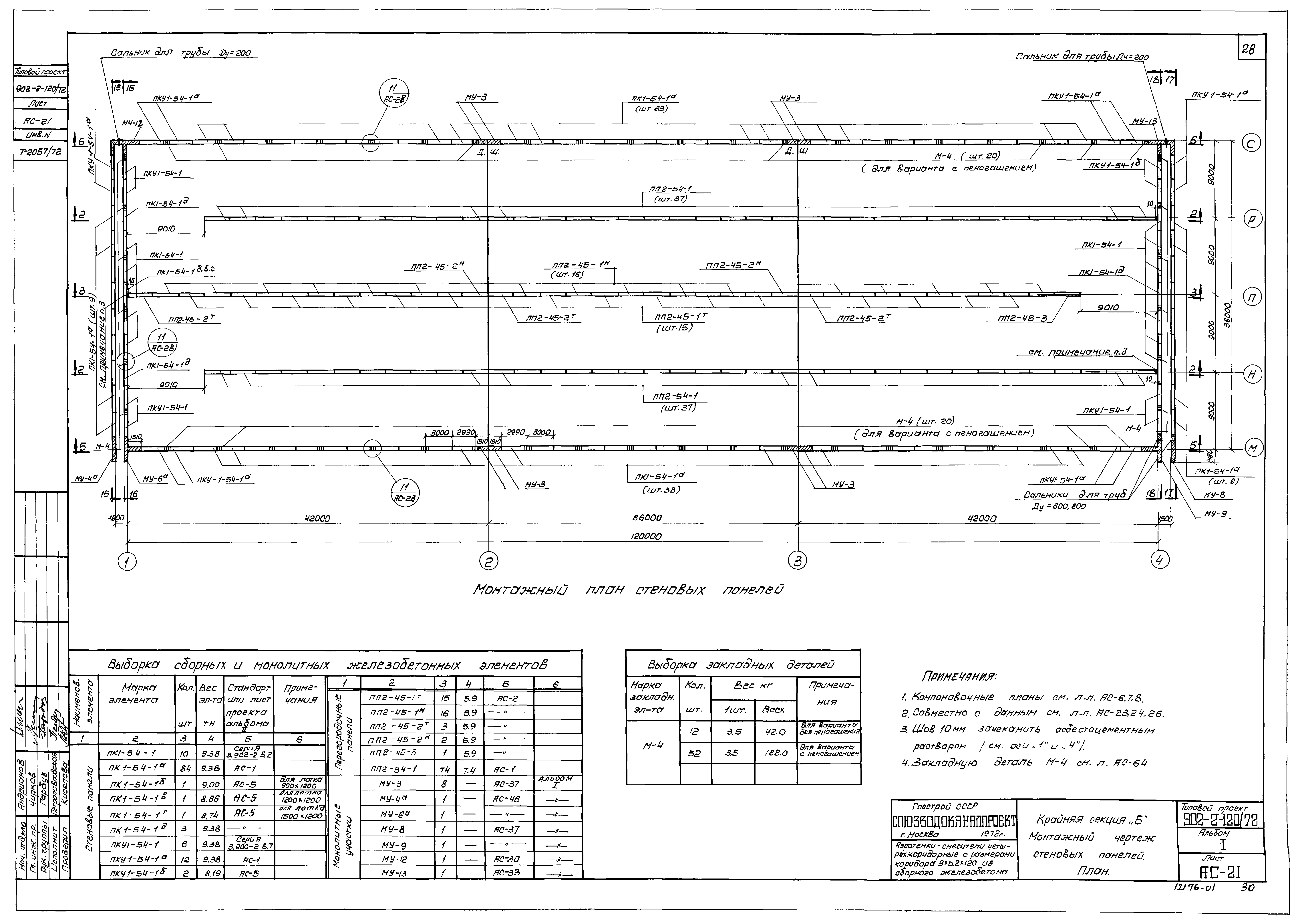 Типовой проект 902-2-120/72