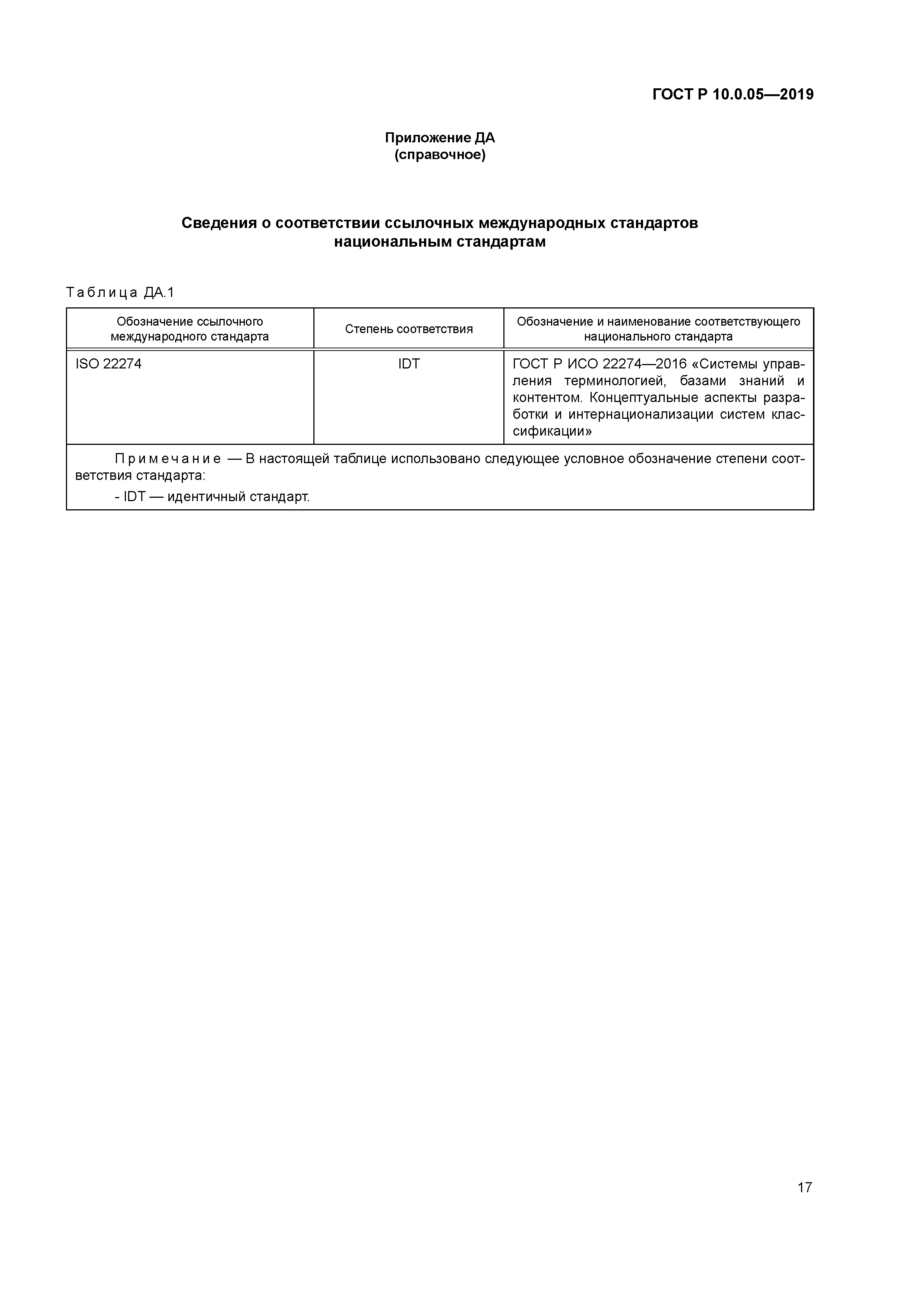 ГОСТ Р 10.0.05-2019