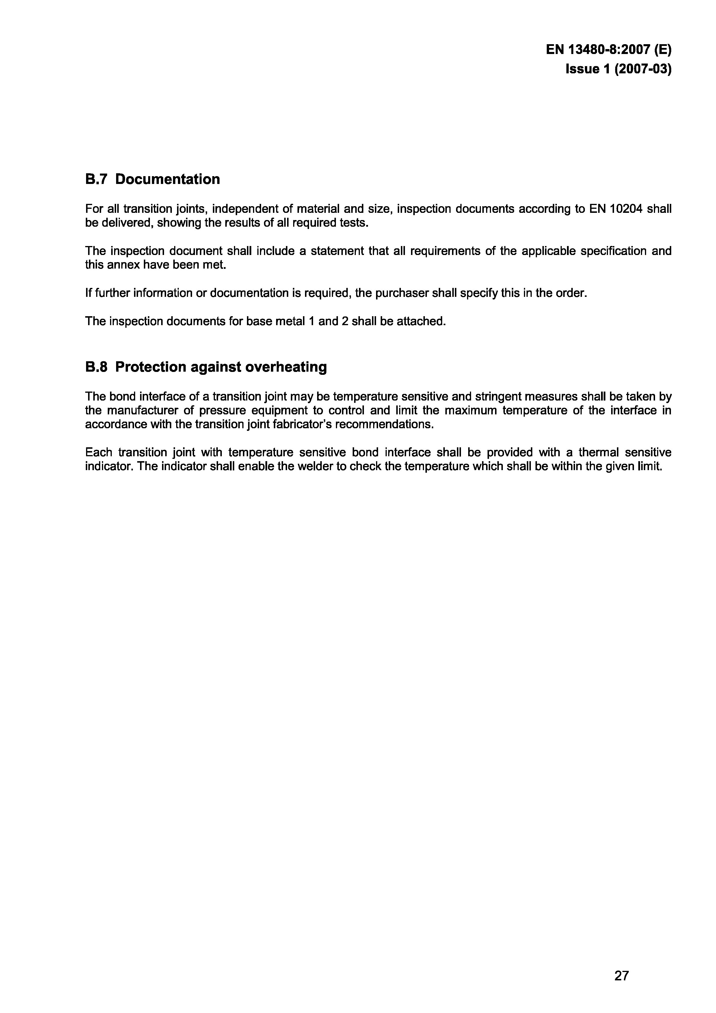 СТБ EN 13480-8-2009