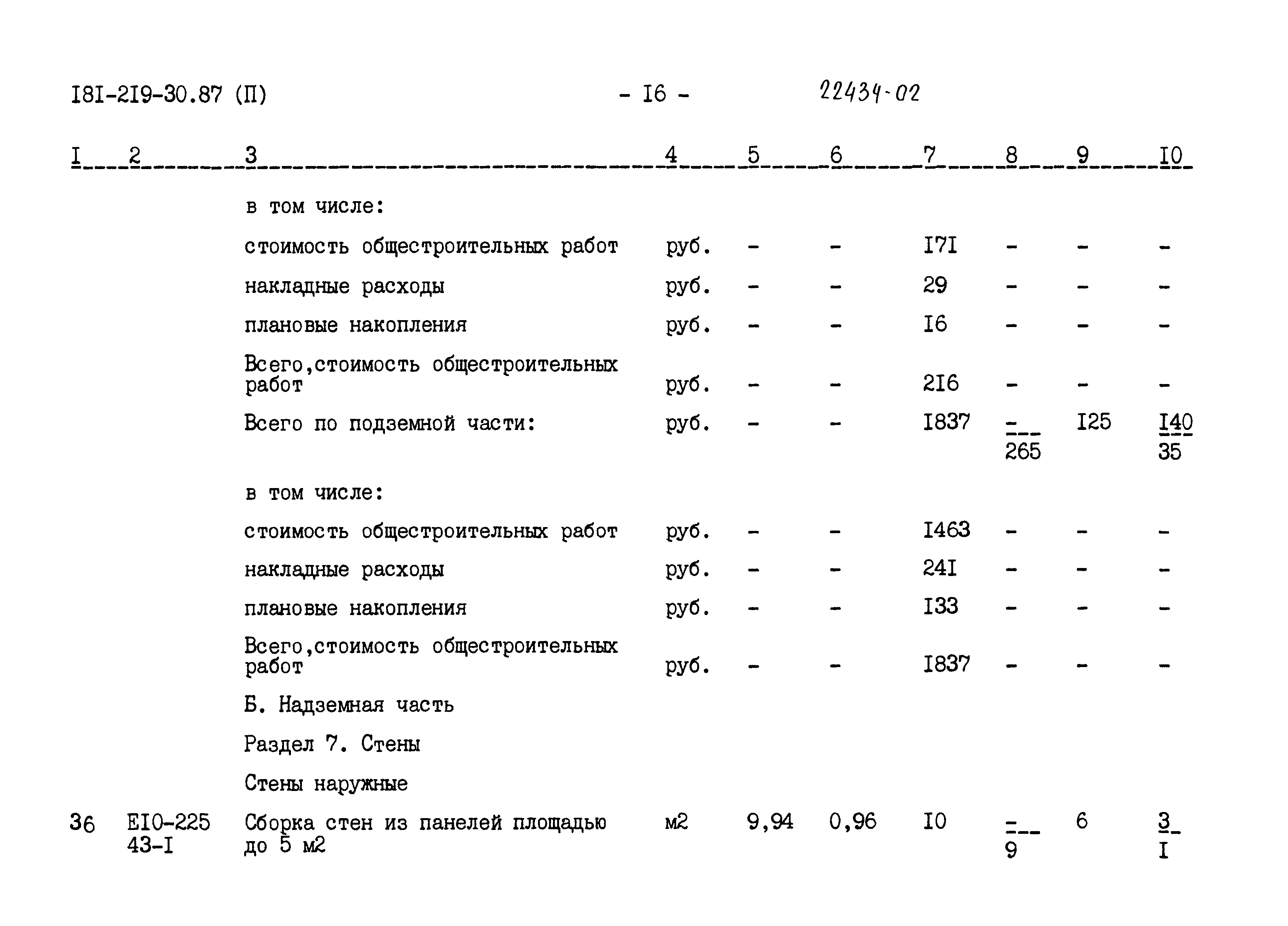 Типовой проект 181-219-30.87